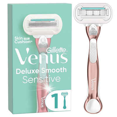 Gillette Venus Nassrasierer Deluxe Smooth Sensitive - Roségold