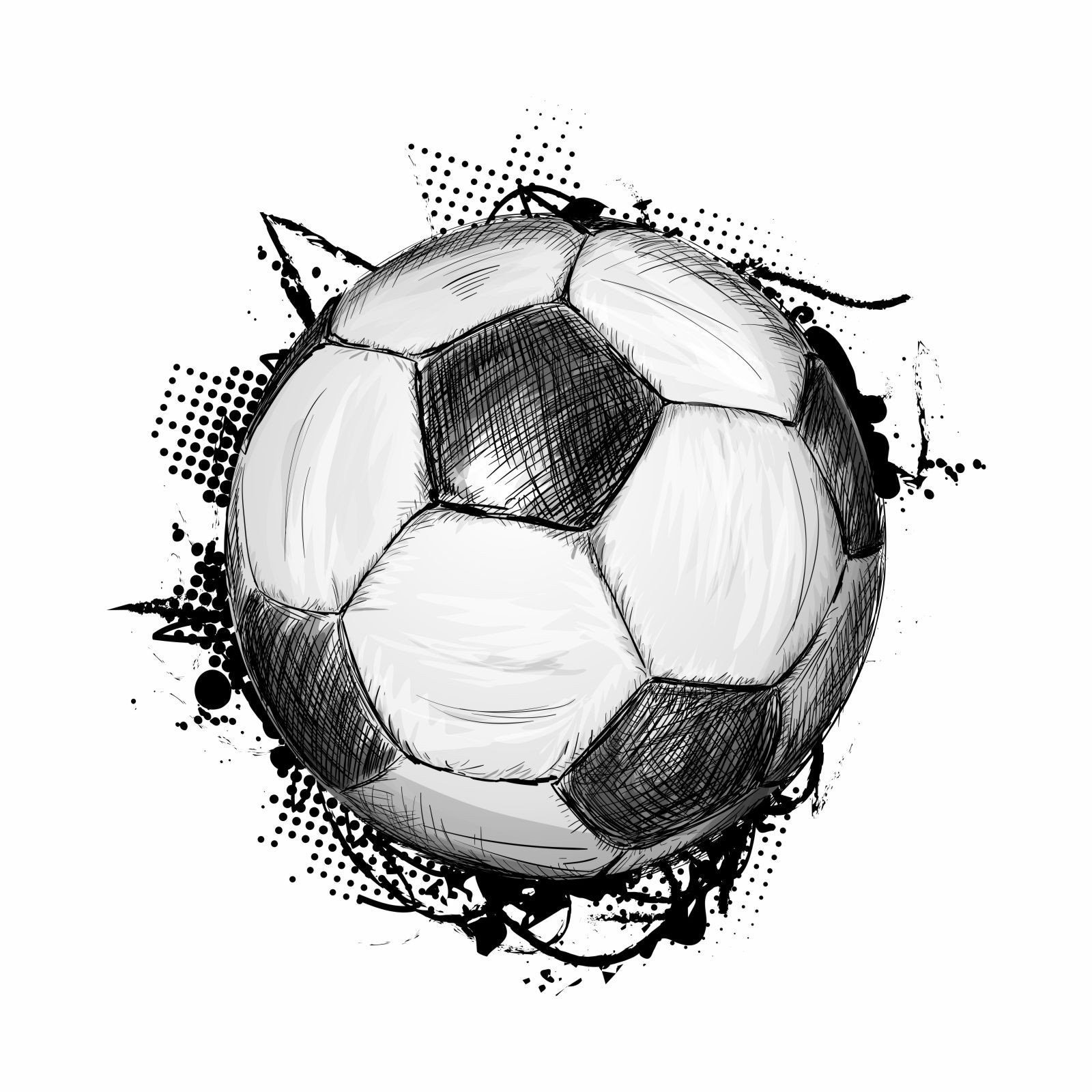 nikima Wandtattoo 109 Wandtattoo Fussball Soccer - 300 x 300 mm (PVC-Folie) günstig online kaufen