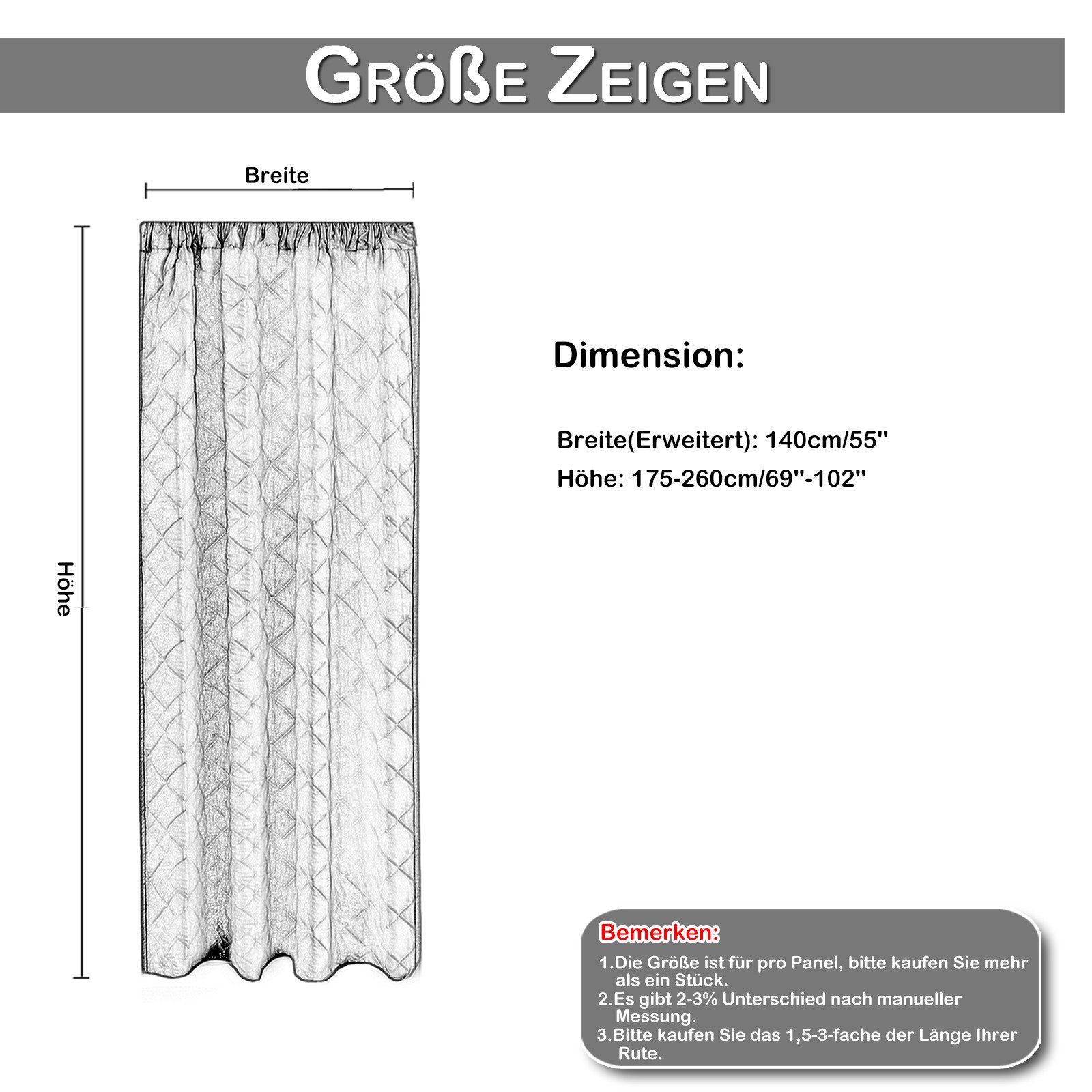 BTTO V&G Gardine Verdunkelungsvorhang,Türvorhang Wärmeschutz,Outdoorvorhang günstig online kaufen
