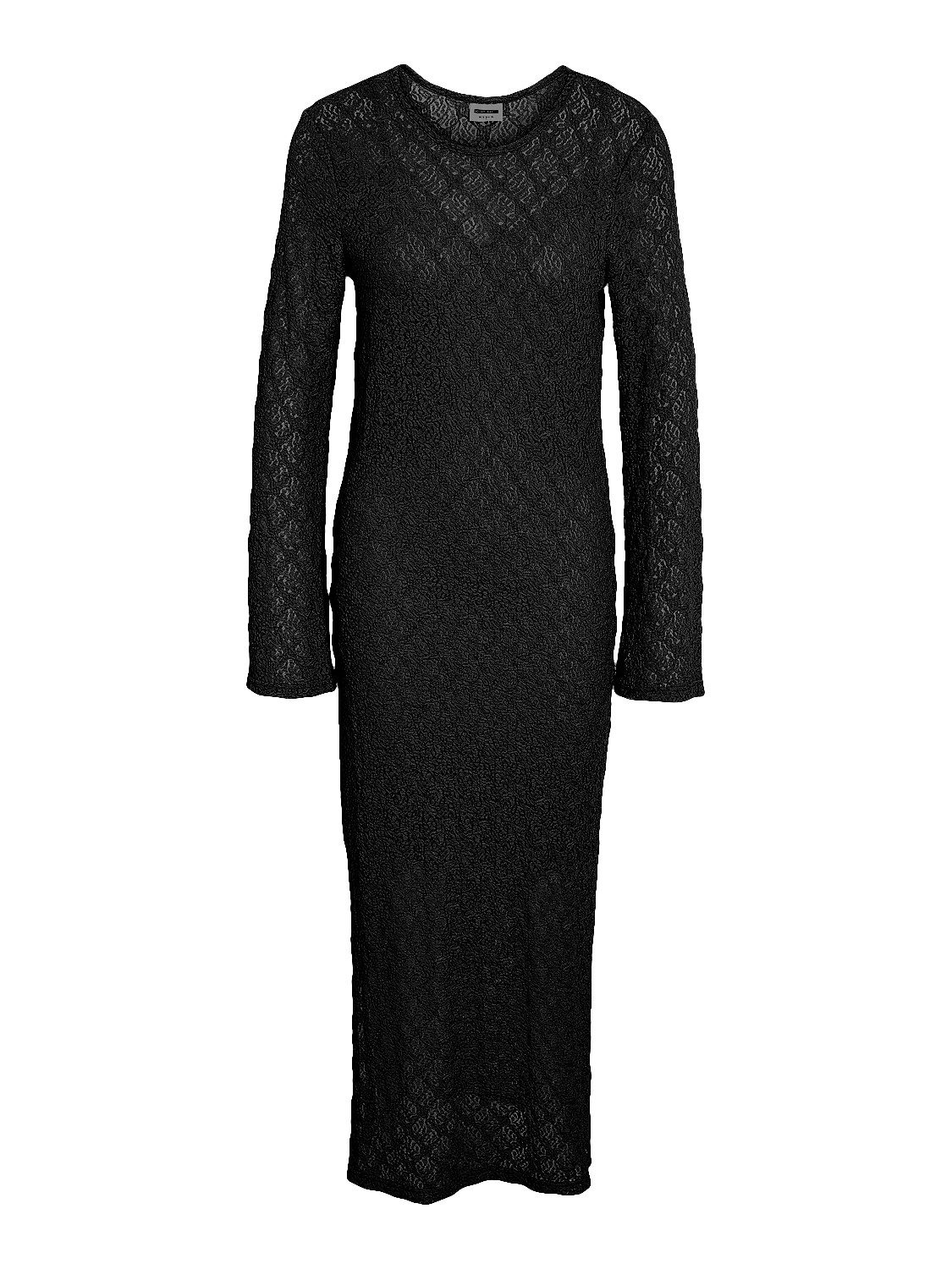 Noisy may Shirtkleid Midi U-Boot-Ausschnitt langarm figurbetont (lang) NMLI günstig online kaufen