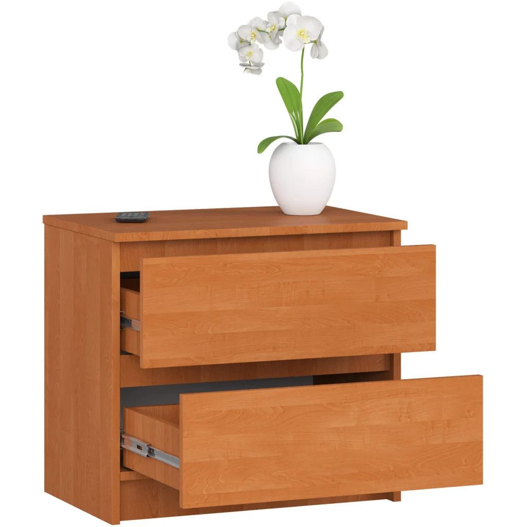 Raumhirsch Furniture Nachttisch Moderner Nachttisch Olche - Praktischer Stauraum - Nachtkommode, Eleganter Nachttisch, Nachtschrank, Nachtkommode in Olche