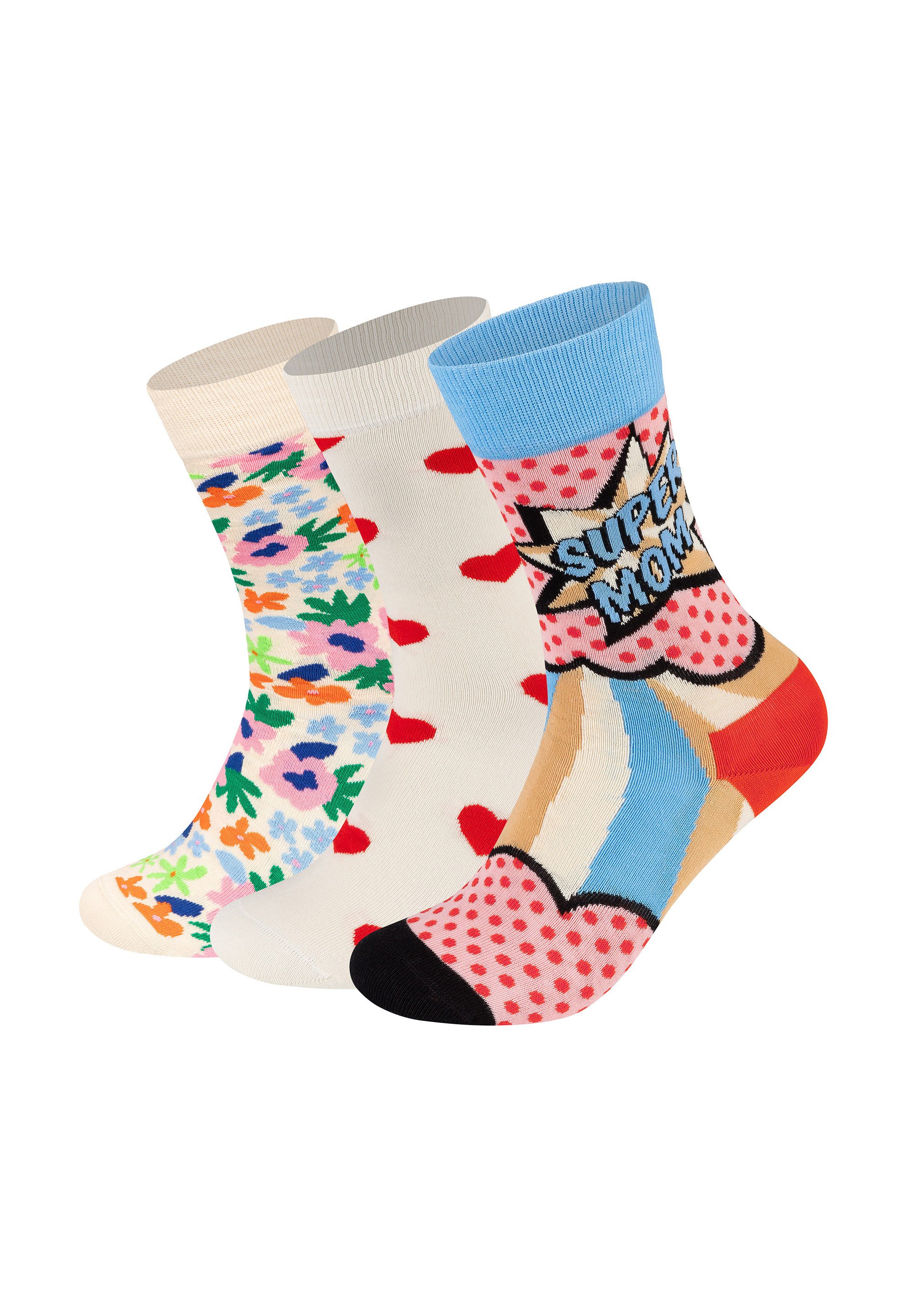 Happy Socks Basicsocken Mother's Day Socks aus weicher Baumwolle günstig online kaufen