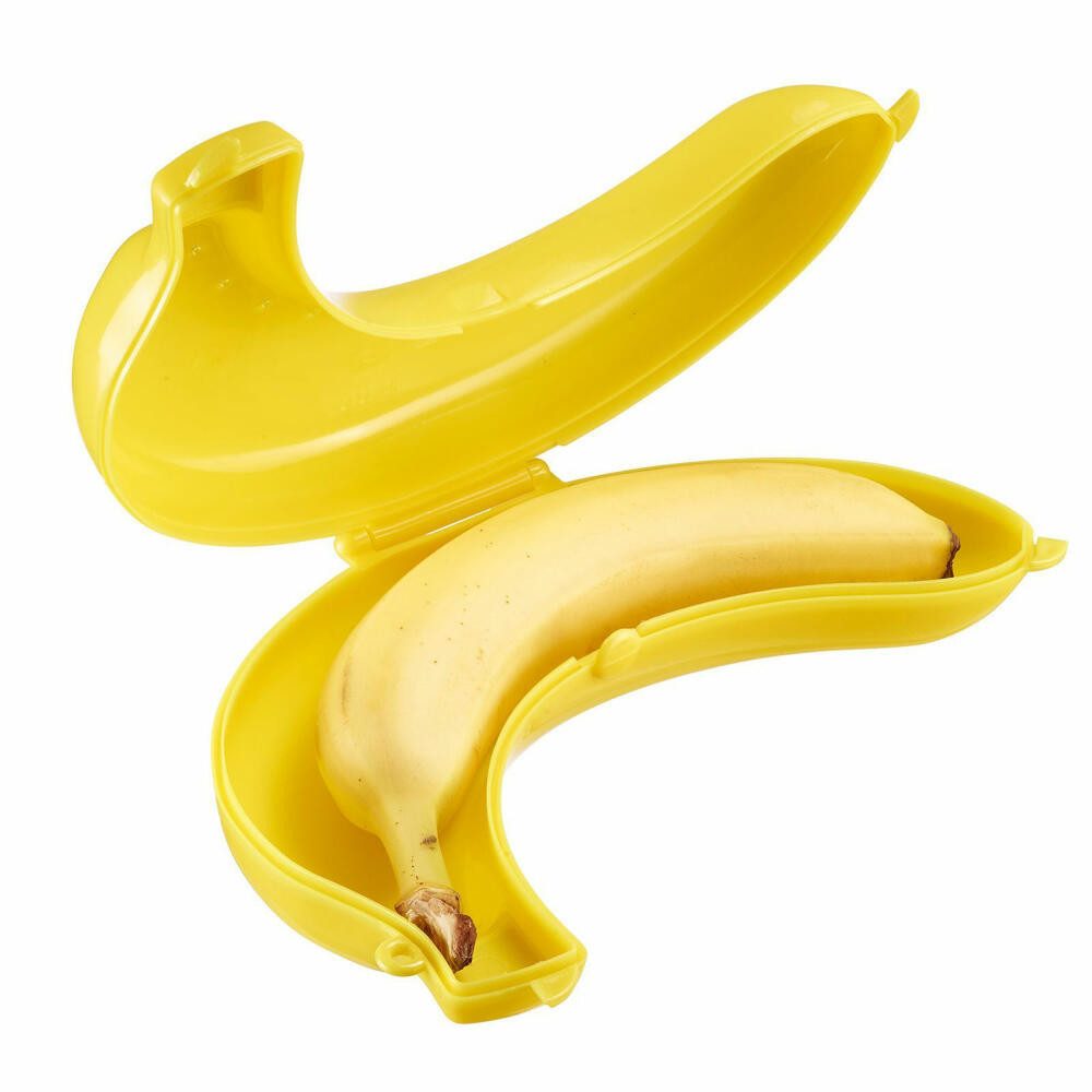WESTMARK Vorratsdose 2 Bananendosen – Praktische Premium-Bananenboxen, robust & BPA-frei – Bild 2 von 5