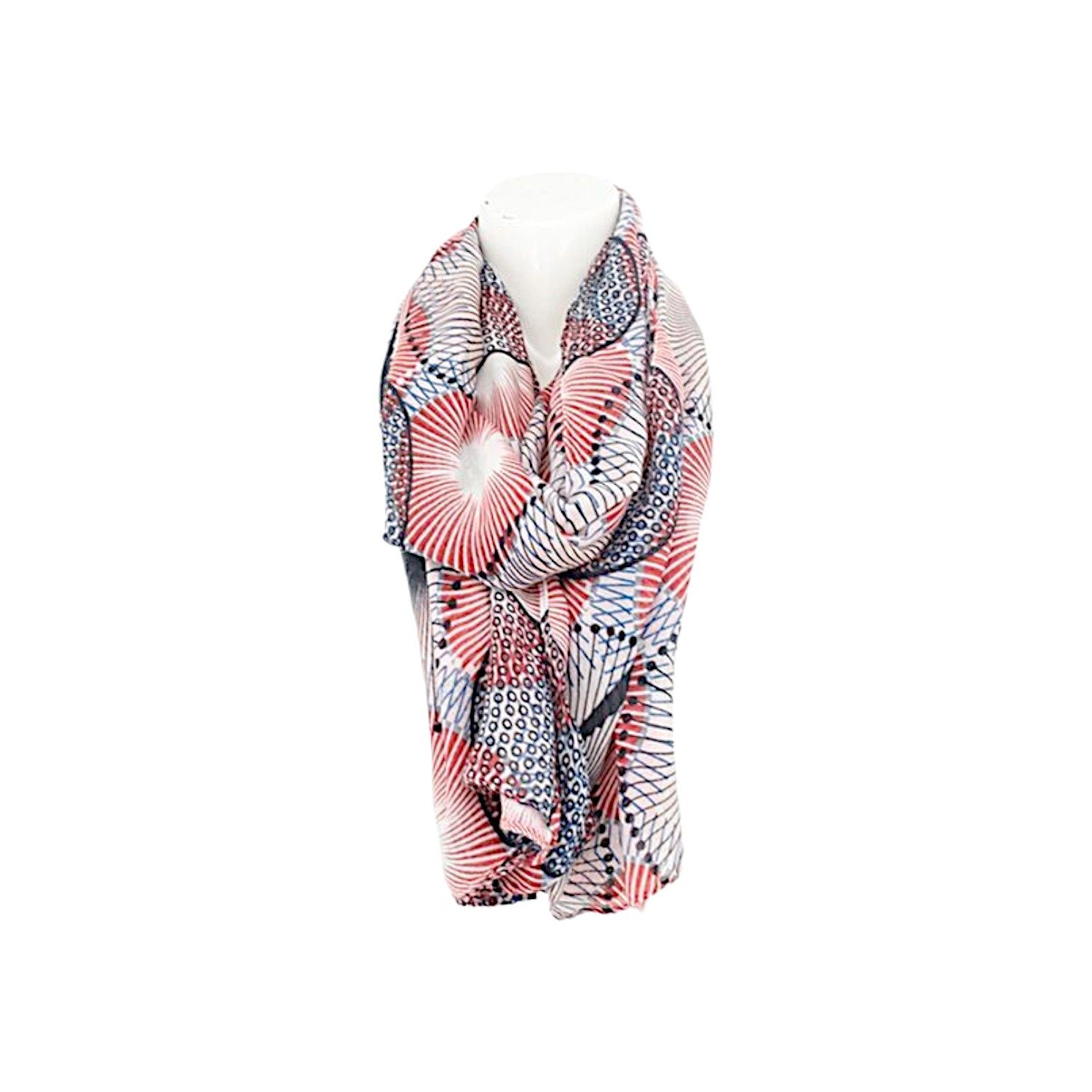 Modeschal Sommer Damen Schal » Blue Navy Löwenzahn Design