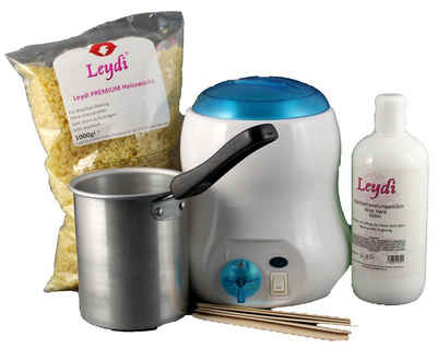 Leydi Enthaarungswachs PROFI Brazilian Waxing Set PREMIUM Honig - Waxingset komplett