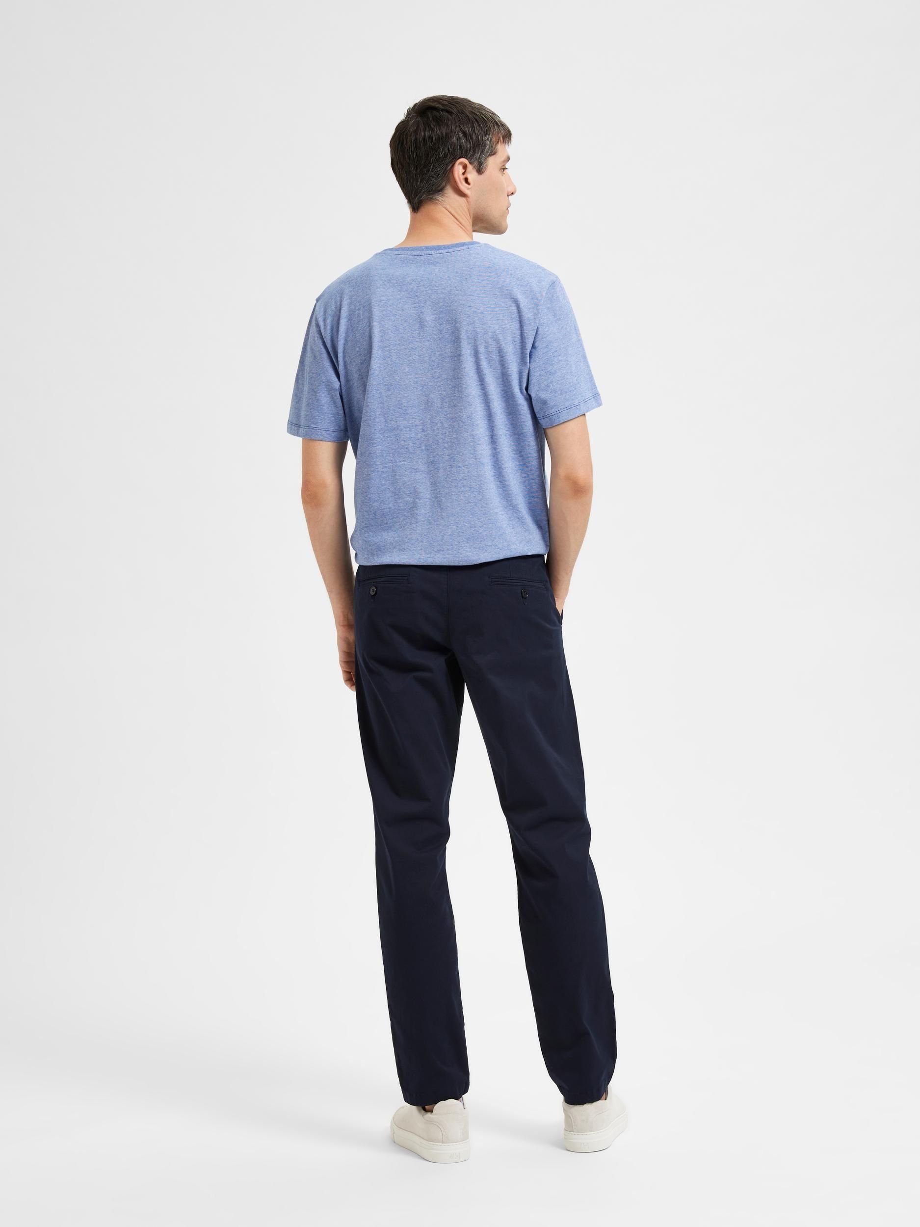 HOMME Strech SELECTED Chinohose sapphire dark