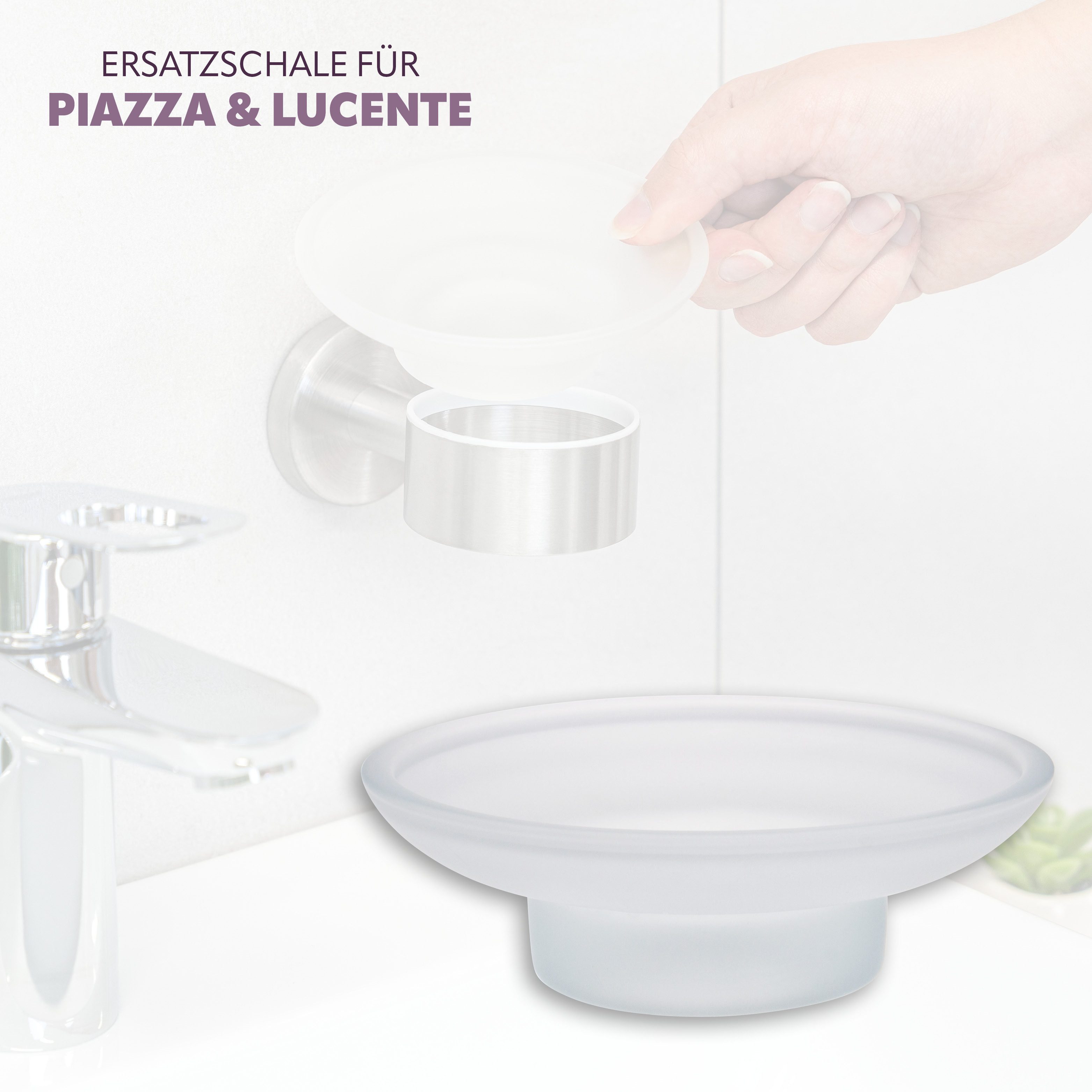 bremermann Seifenschale Bad-Serie PIAZZA & LUCENTE - Ersatzseifenschale günstig online kaufen