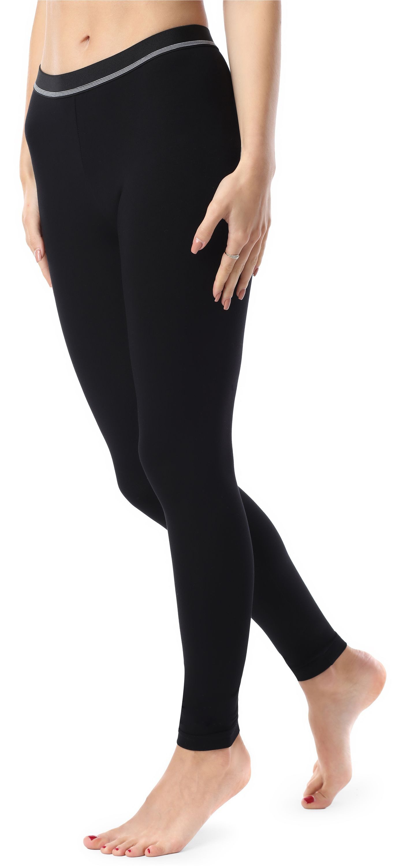 Bellivalini Leggings Damen Lange Leggings BLV50-180 (1-tlg) elastischer Bund