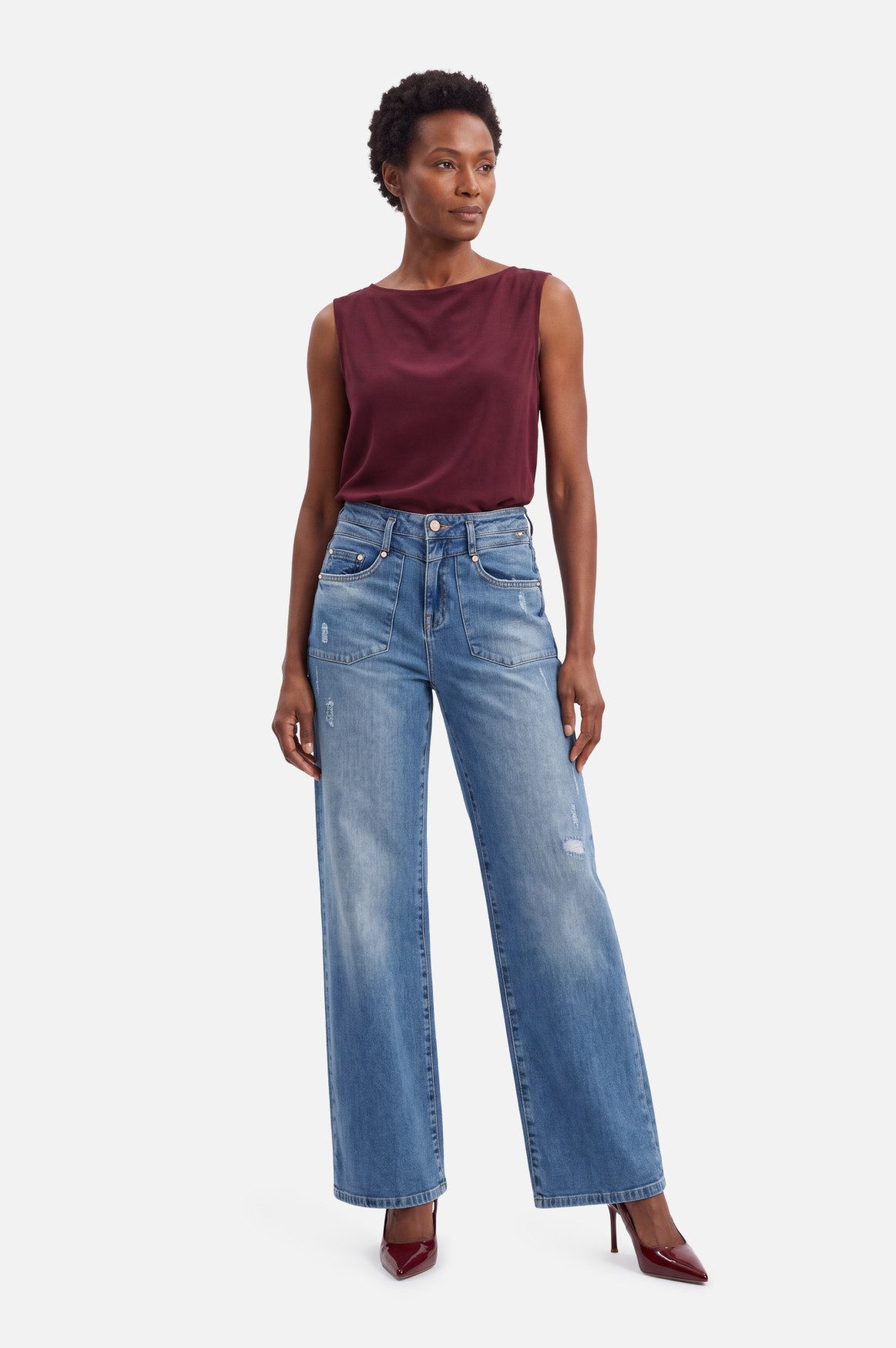 Miracle of Denim Weite Jeans Nini Wide Leg