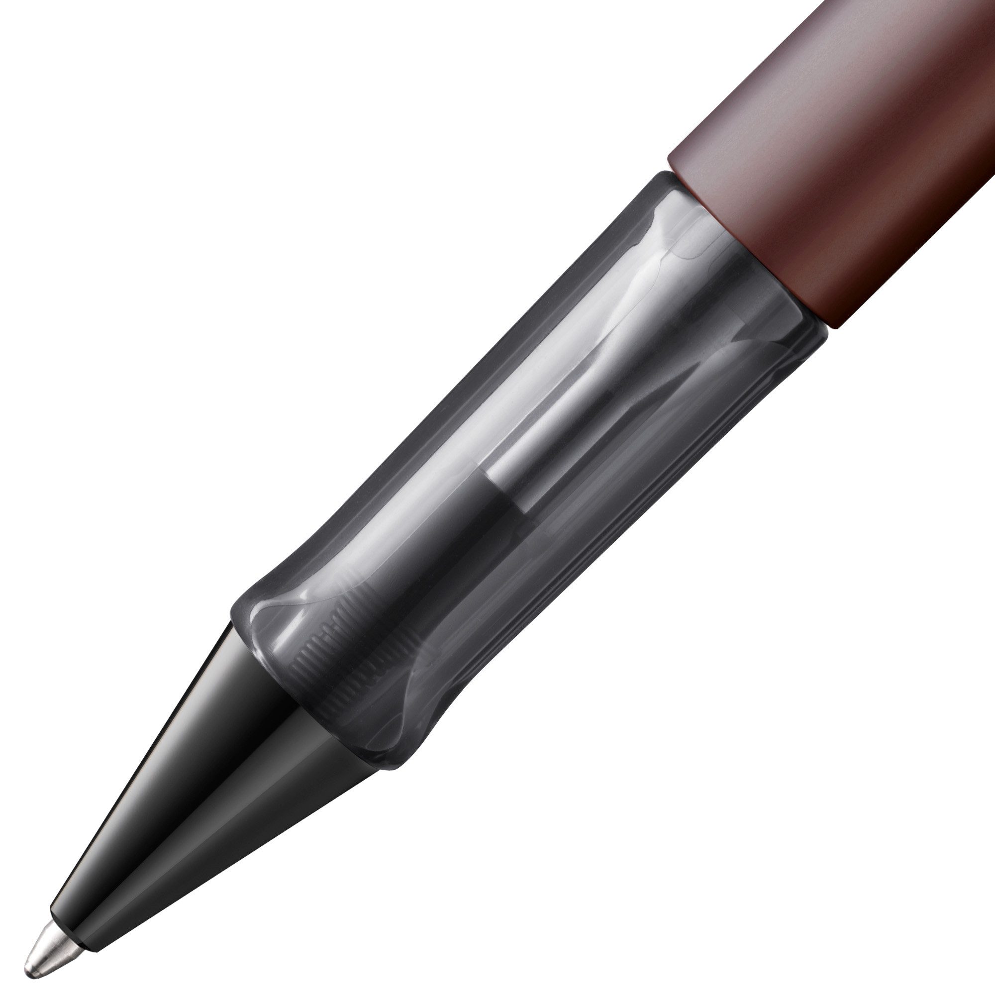 LAMY Kugelschreiber LAMY Lx marron Kugelschreiber Griff Alu Gehäuse leicht Großraummine M