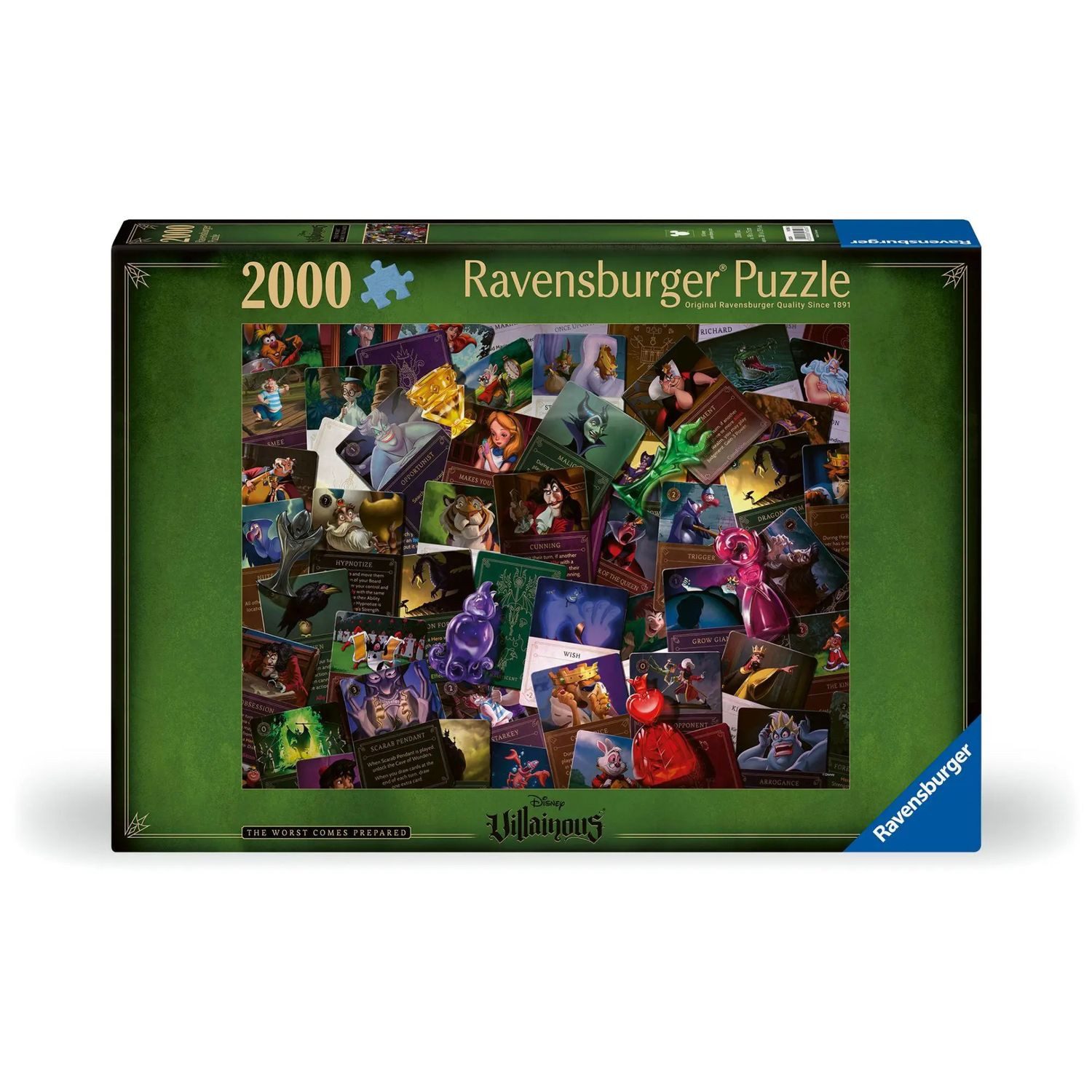 Puzzle Erwachsenenpuzzle 2000 Teile - Disney Villainous - Alle Bösewichte...