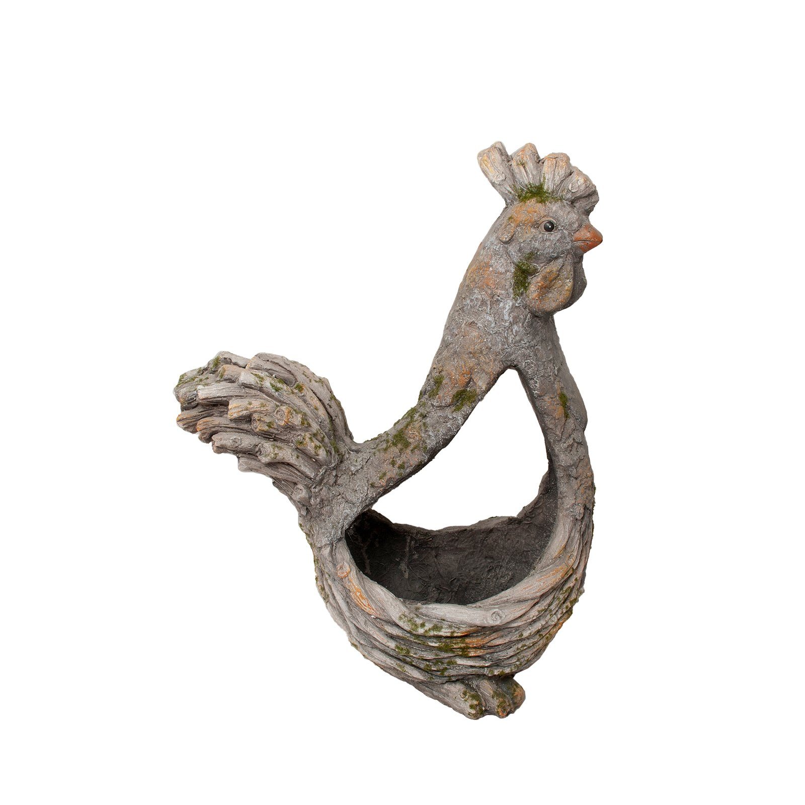 HTI-Line Tierfigur Pflanzgefäß Borke (1 St., 1 Pflanzgefäß ohne Dekoration), Dekofigur