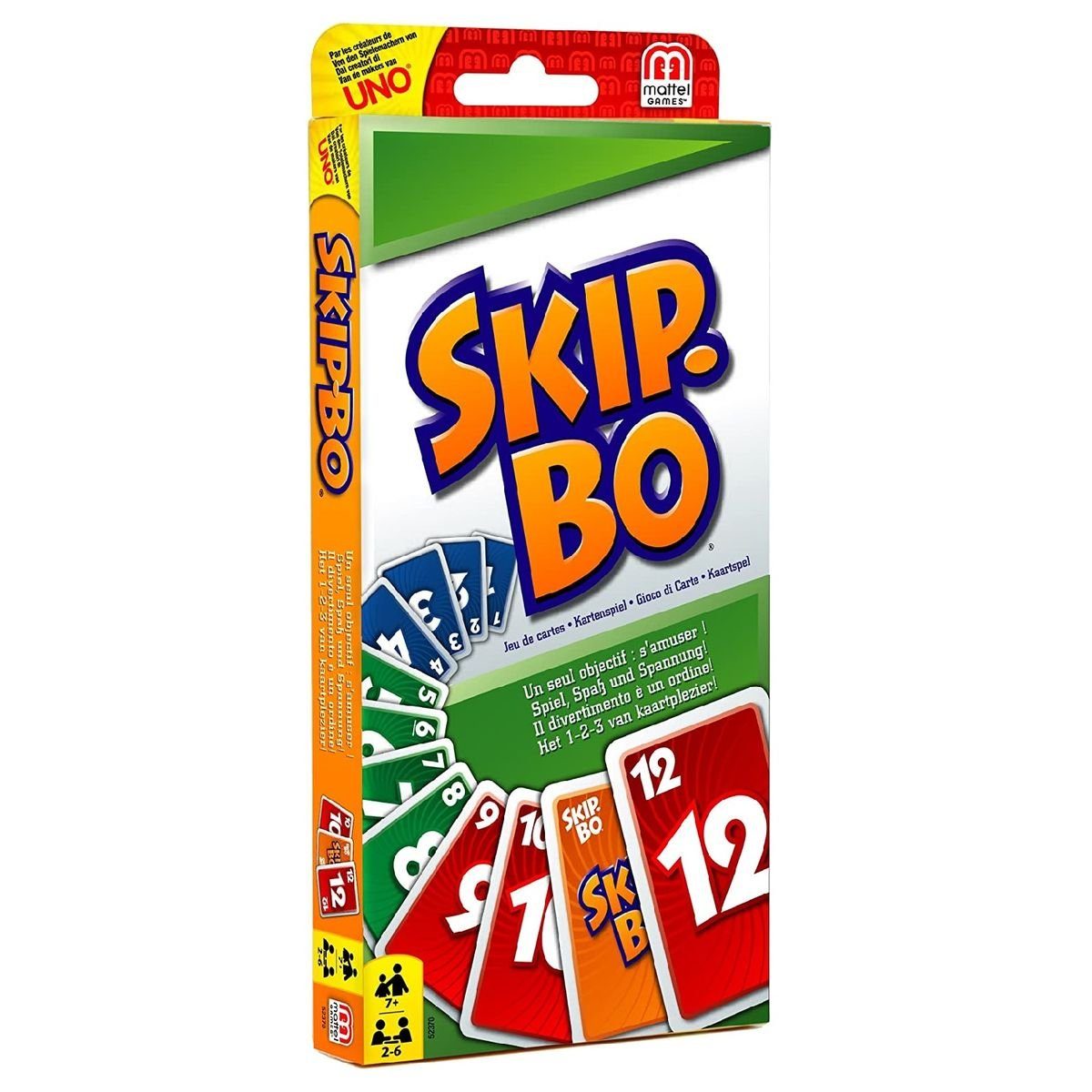 Mattel® Spiel, Mattel 52370 - Kartenspiel, Skip-Bo