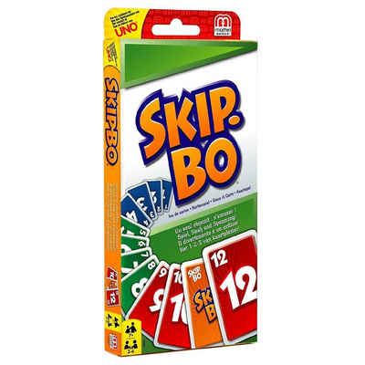 Mattel® Spiel, Mattel 52370 - Skip-Bo Kartenspiel