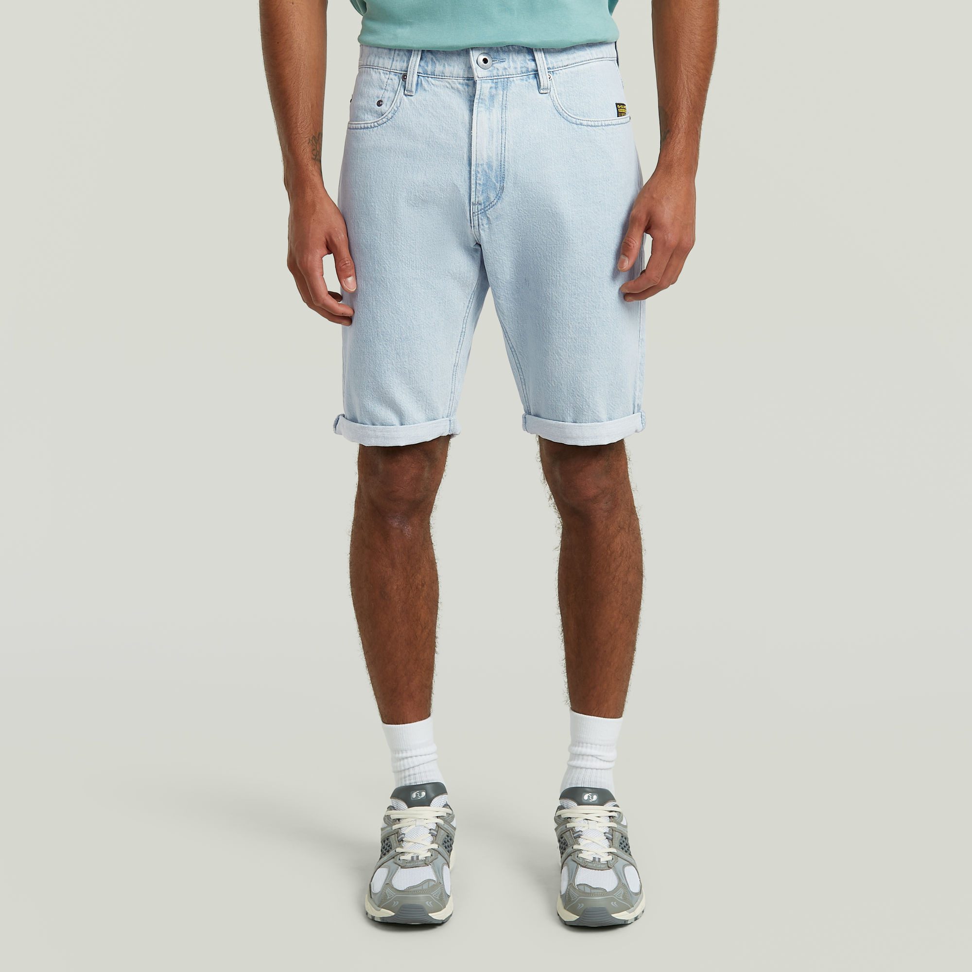 G-STAR Jeansshorts Mosa mit Umschlagsaum