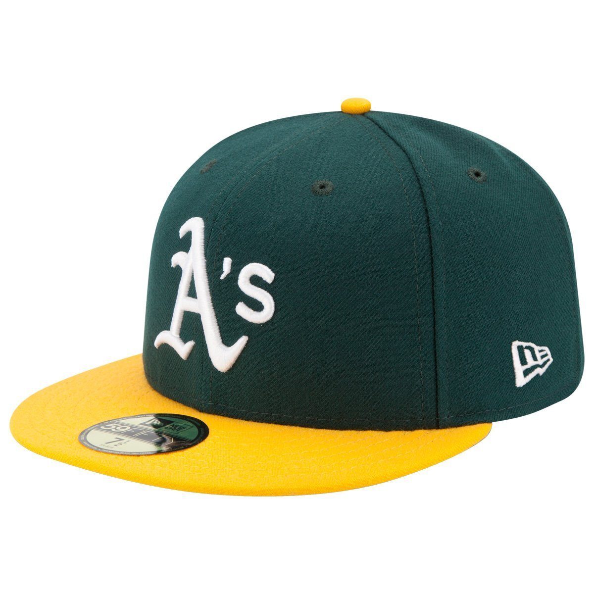 New Era Fitted Cap 59Fifty AUTHENTIC ONFIELD Oakland Athletics