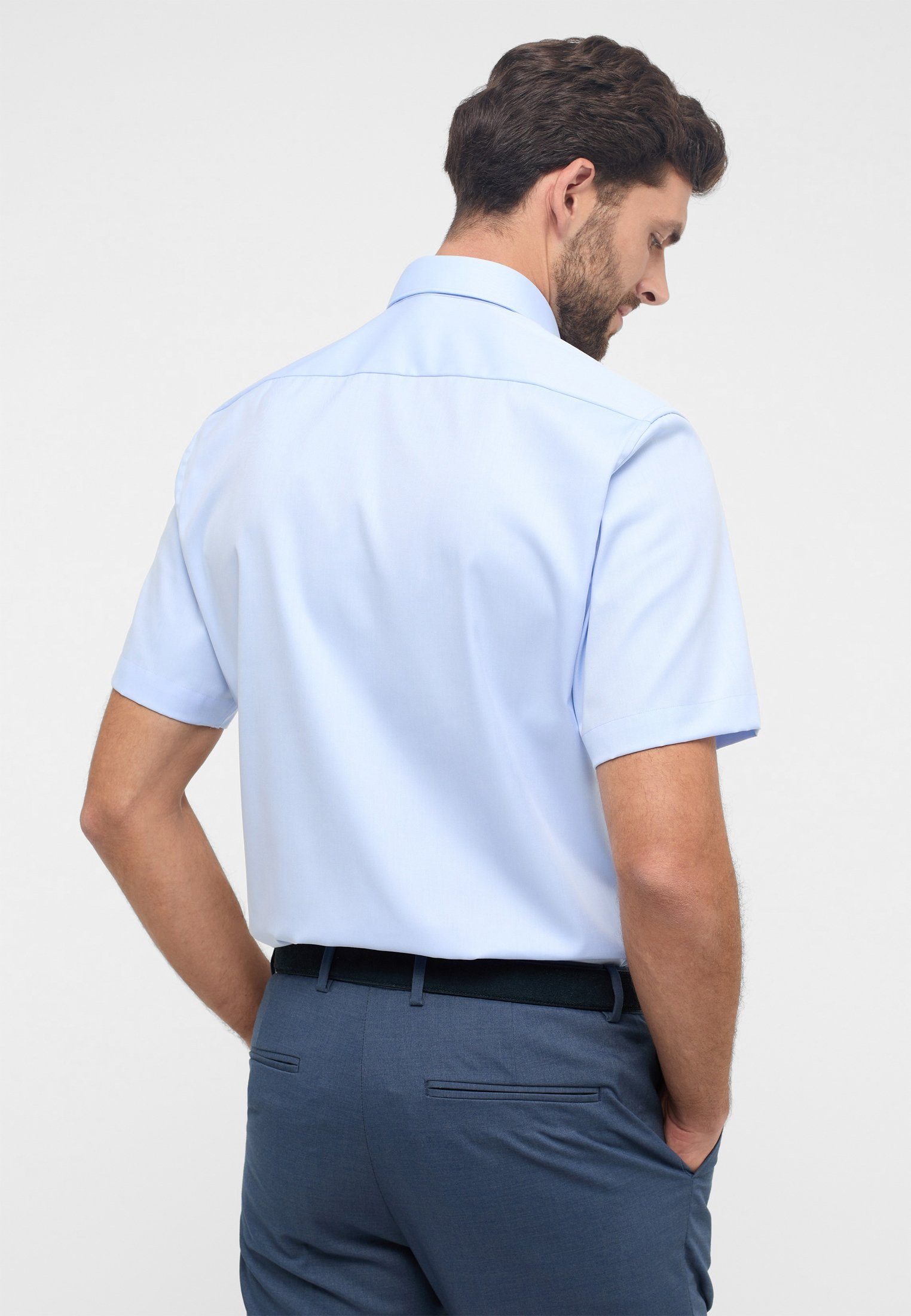 Eterna Kurzarmhemd "MODERN FIT", NON IRON (bügelfrei) günstig online kaufen