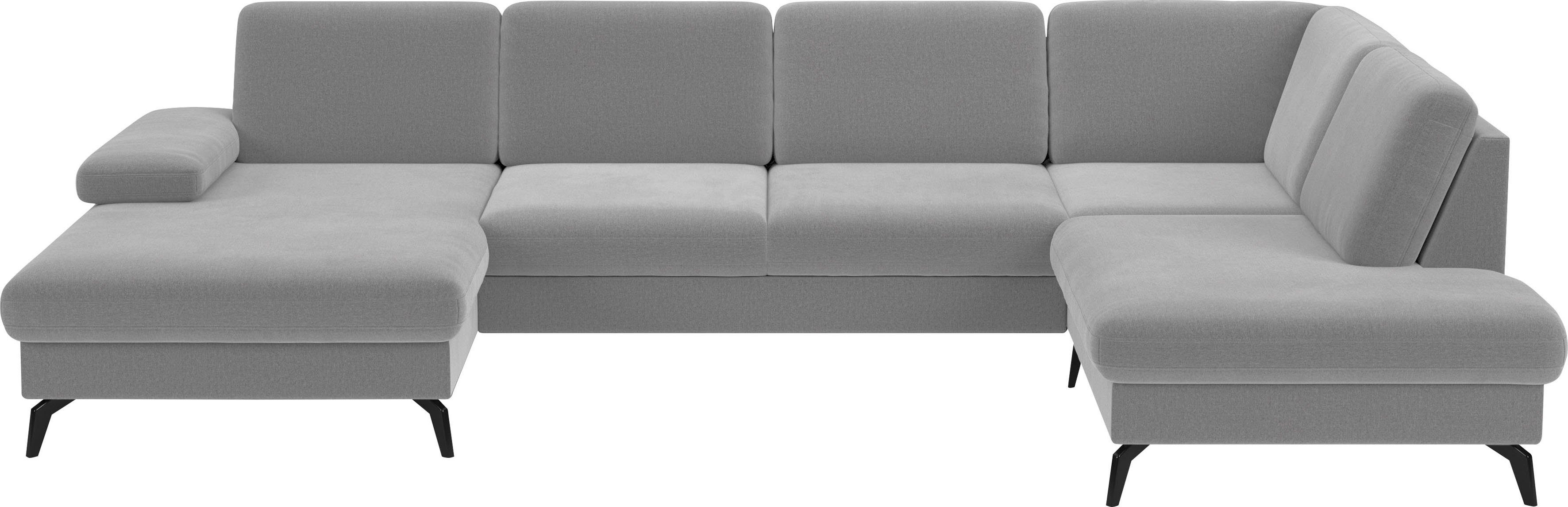 sit&more Wohnlandschaft Morris Jubi, wahlweise mit Armteilverstellung, Bettfunktion & Bettkasten