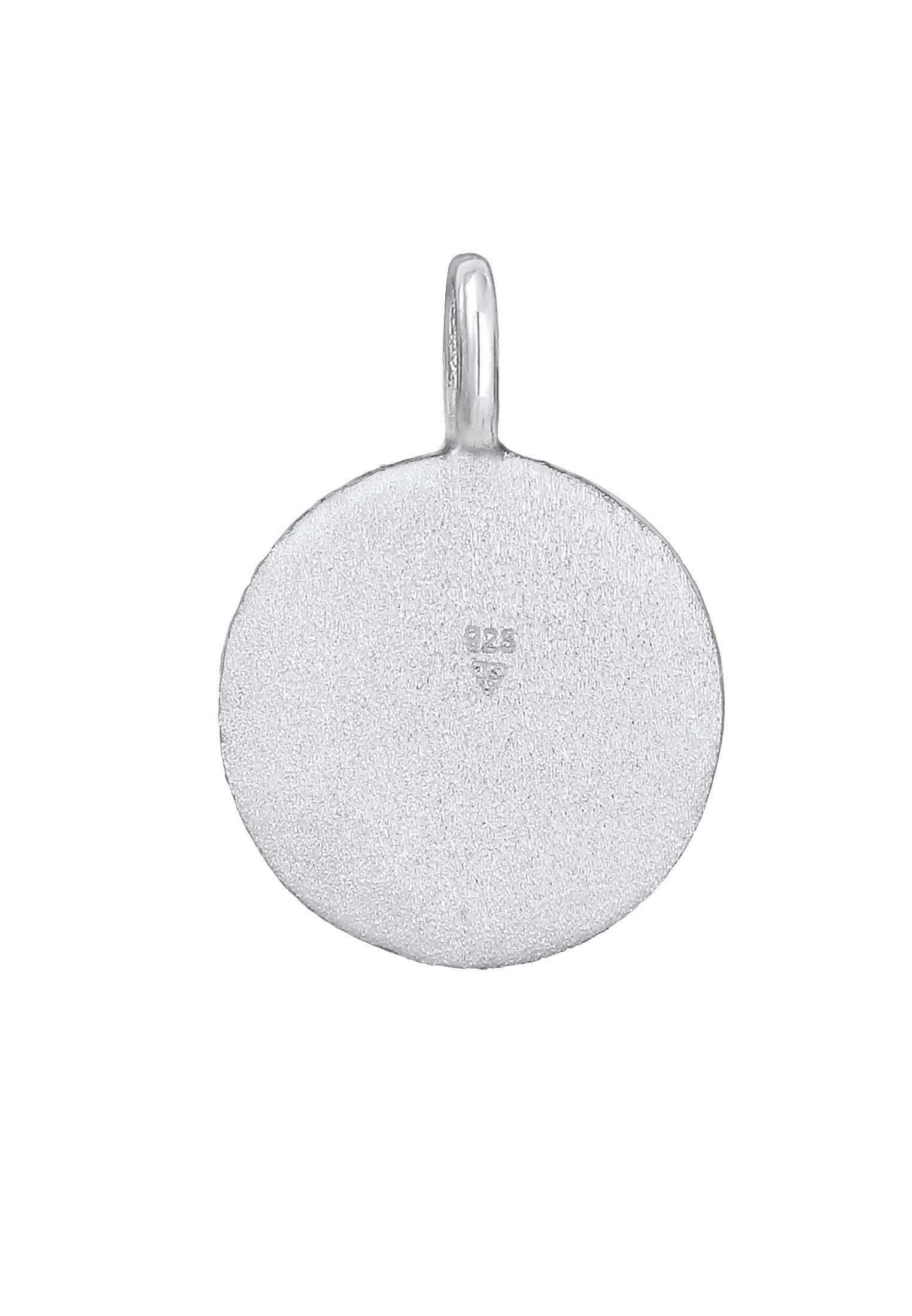 Elli Kettenanhänger Plättchen Disc Organic Struktur günstig online kaufen