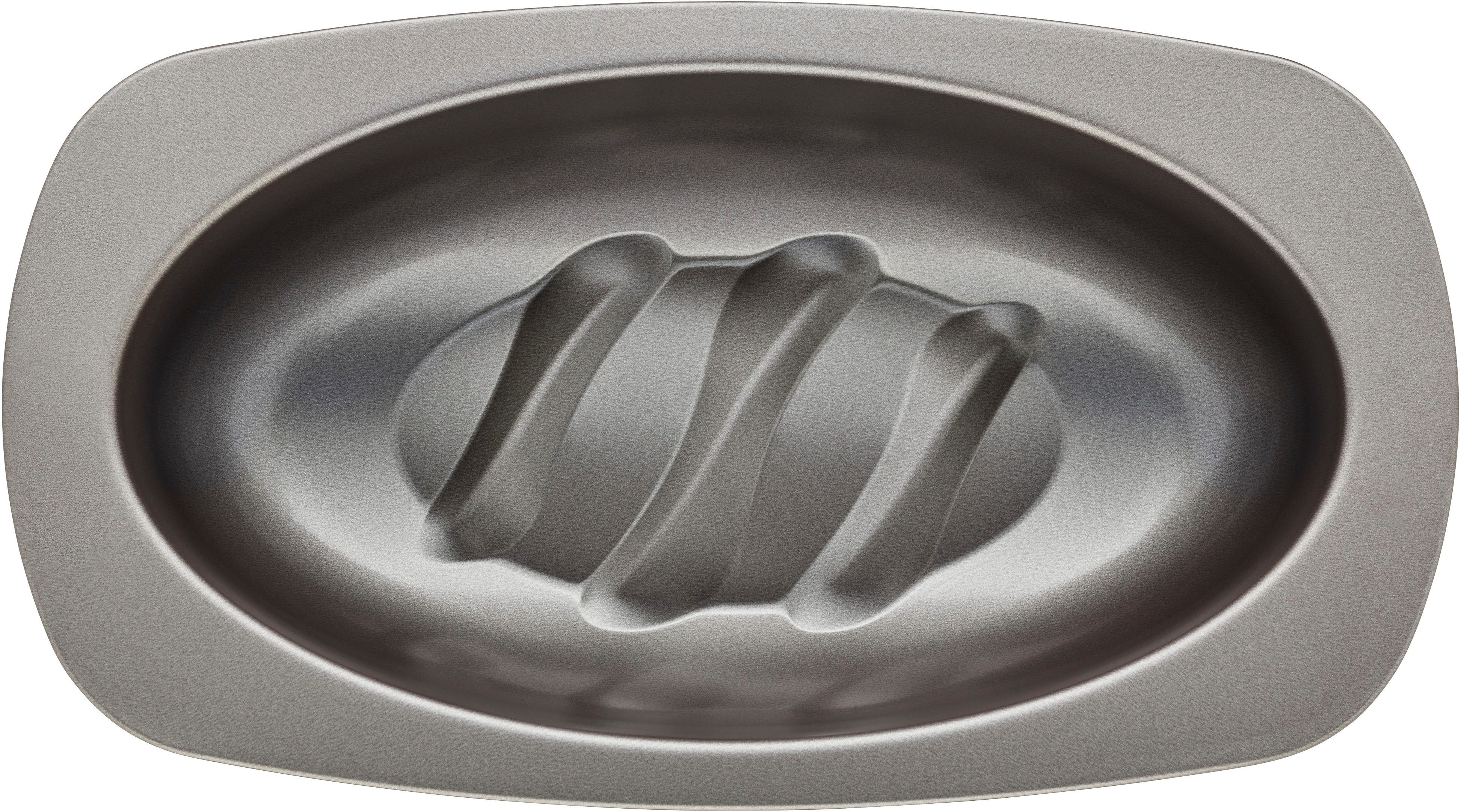 Kaiser Backformen Brotbackform Inspiration, (1-tlg), Brotbackform, für 750 g Brot, Stahl antihaftbeschichtet