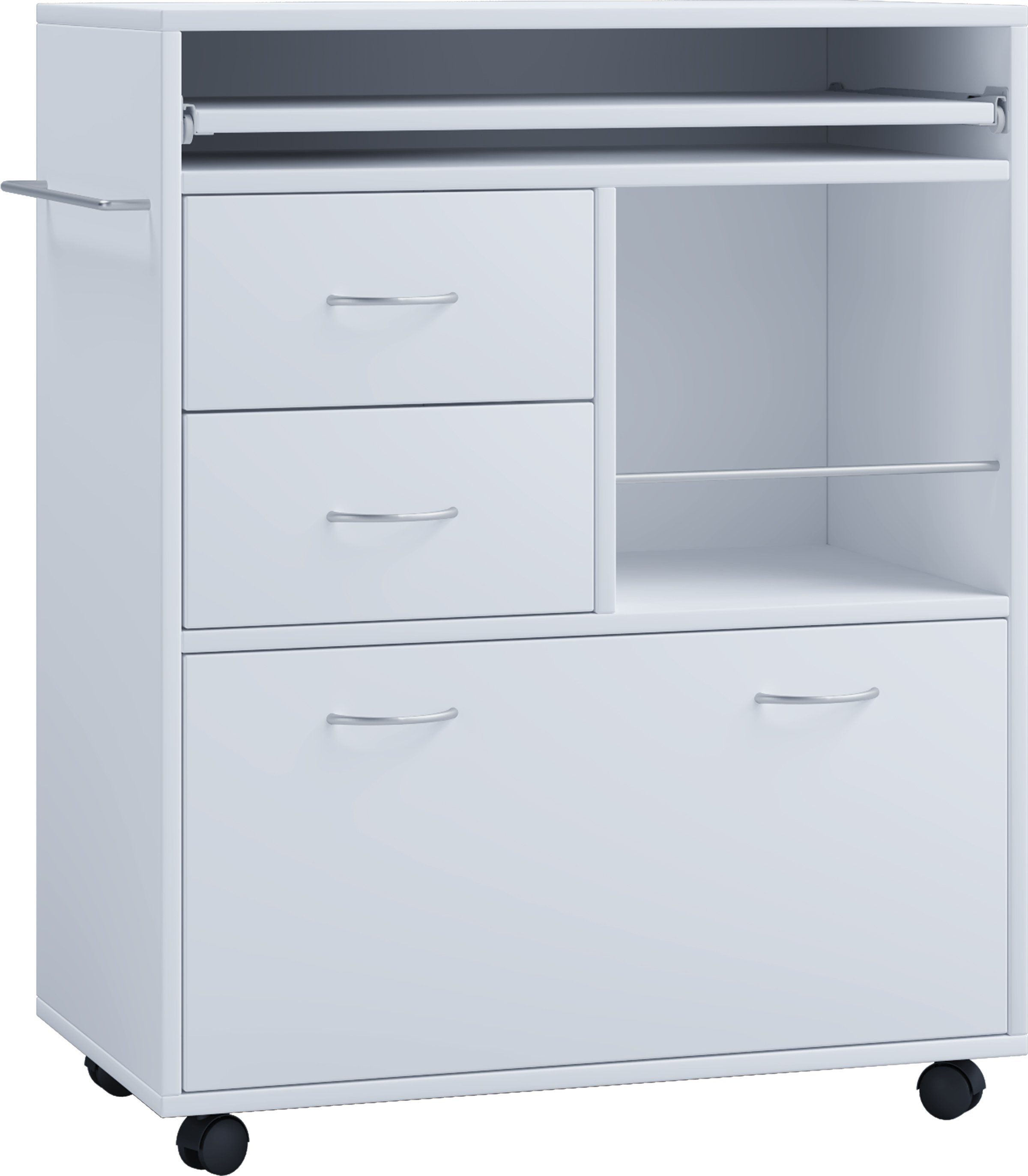 VCM Küchenwagen Küchenwagen Servierwagen Rollwagen Rollen Kicha günstig online kaufen