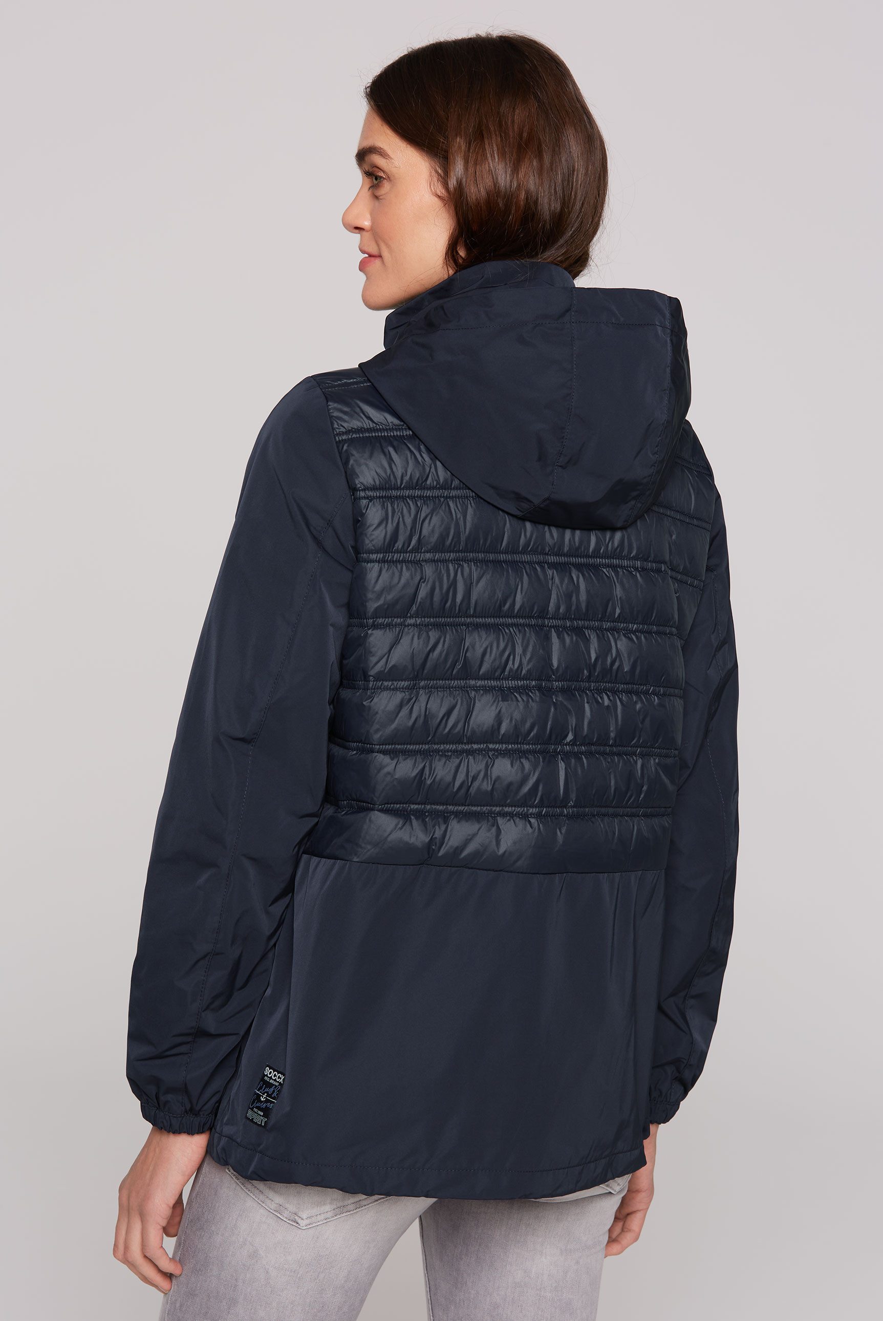 SOCCX Outdoorjacke SOCCX Windjacke mit Kapuze günstig online kaufen