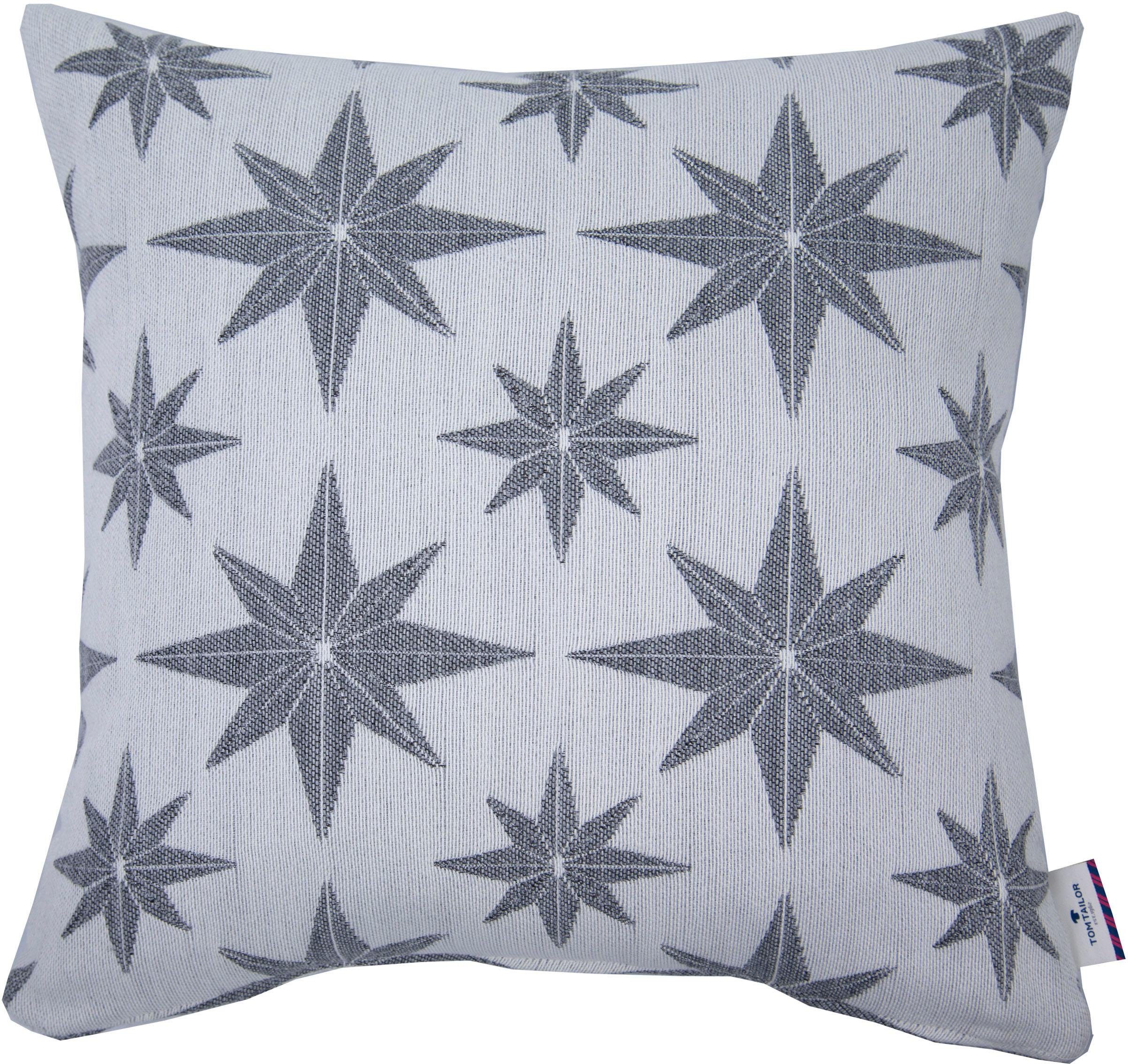 TOM TAILOR HOME Dekokissen WINTER STARS, Kissenhülle ohne Füllung, 1 Stück