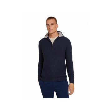 TOM TAILOR Sweatshirt blau regular fit (1-tlg)