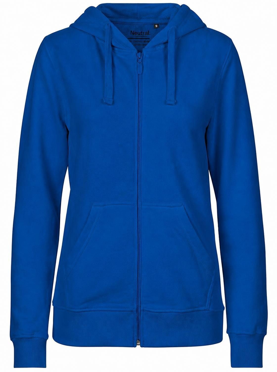 Neutral Kapuzensweatjacke Ladies Zip Hoodie