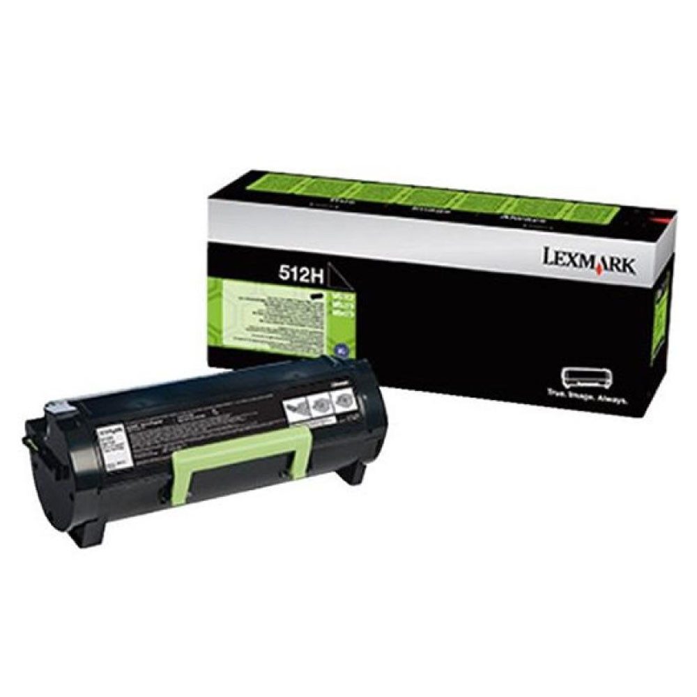 Lexmark Tonerpatrone 512H Toner schwarz