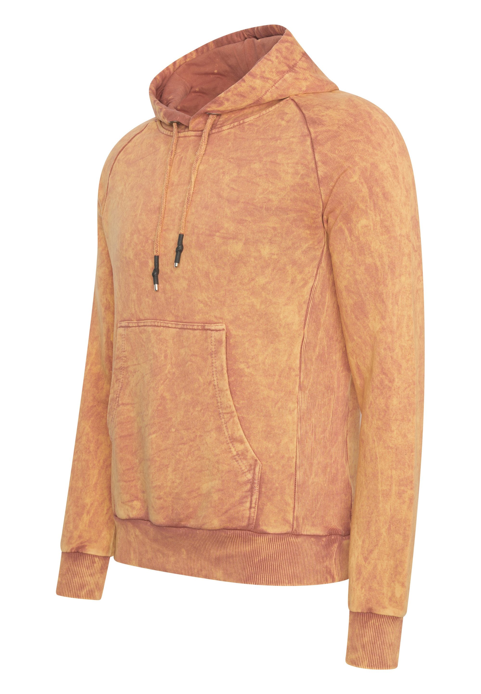 Rusty Neal Kapuzensweatshirt in verwaschenem Design