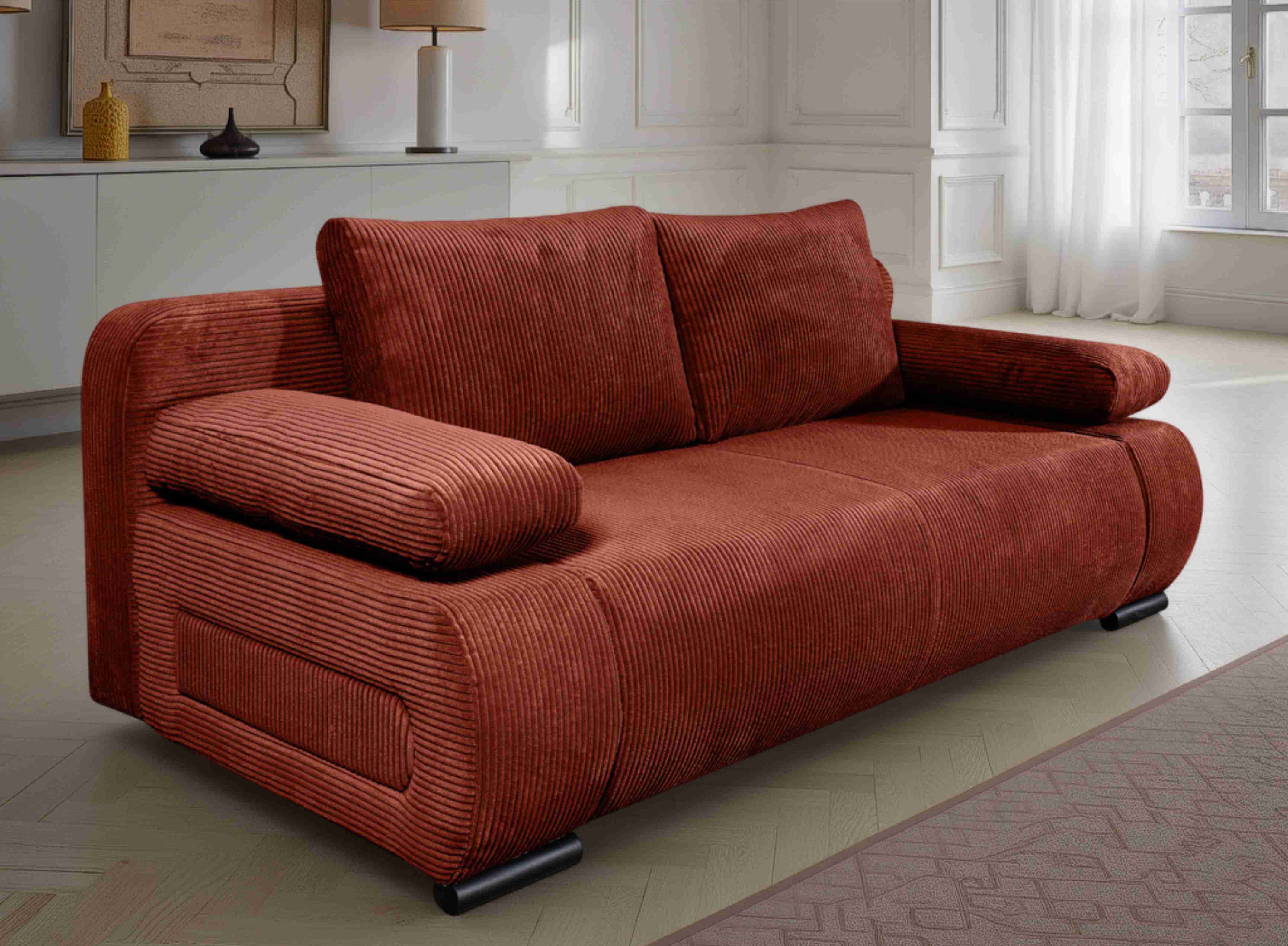 COLLECTION AB Schlafsofa Moritz, mit Bettfunktion und Bettkasten, komfortabler Federkern