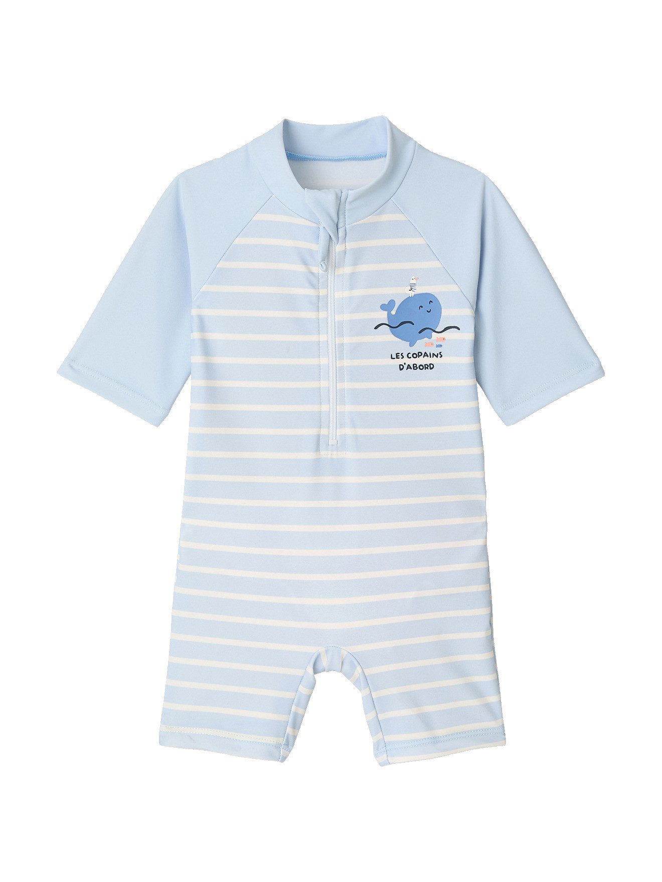 vertbaudet Badehose Baby UV-Badeanzug mit integrierter Schwimmwindel
