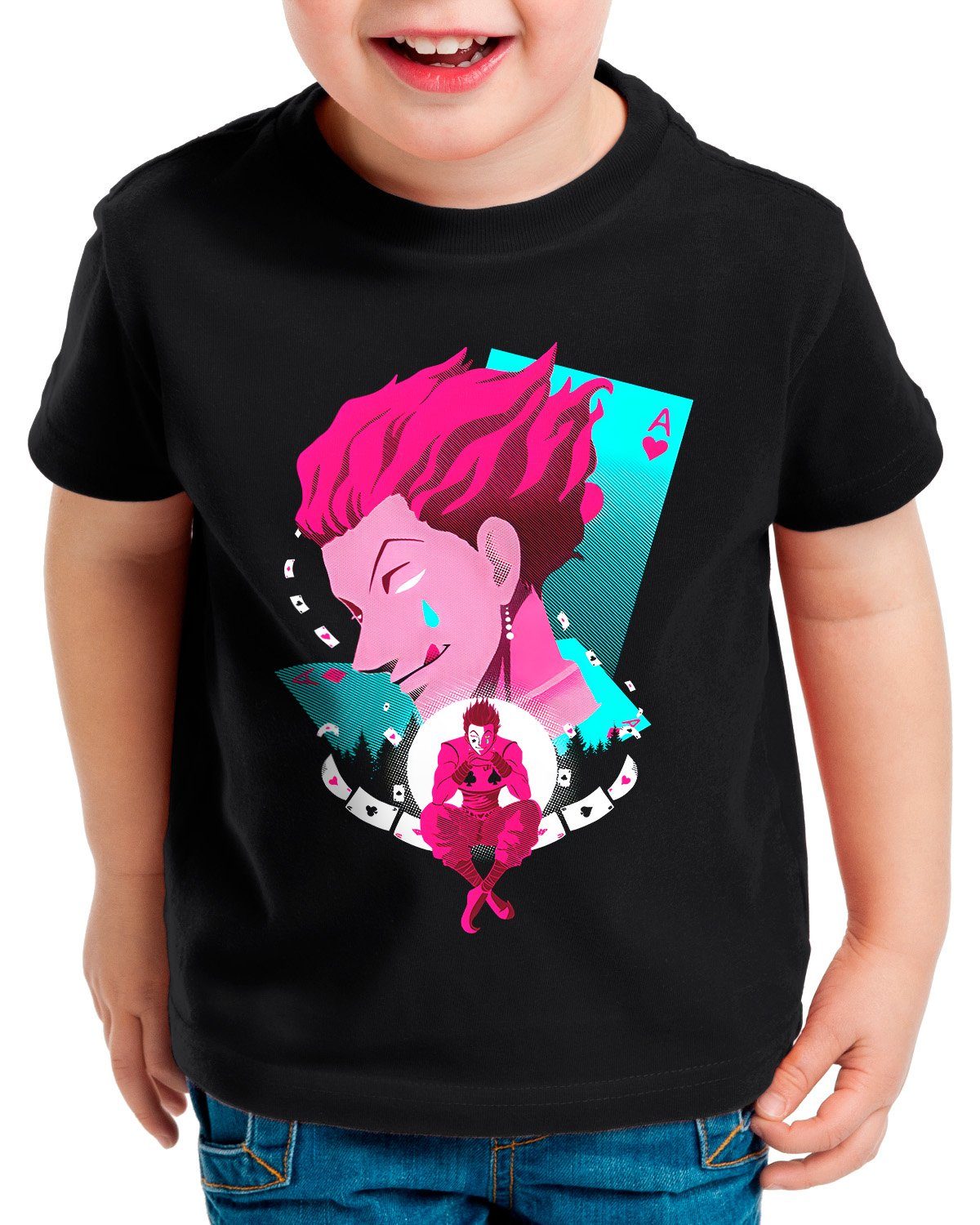 style3 T-Shirt Magician hunter anime japan manga hunter x hunter