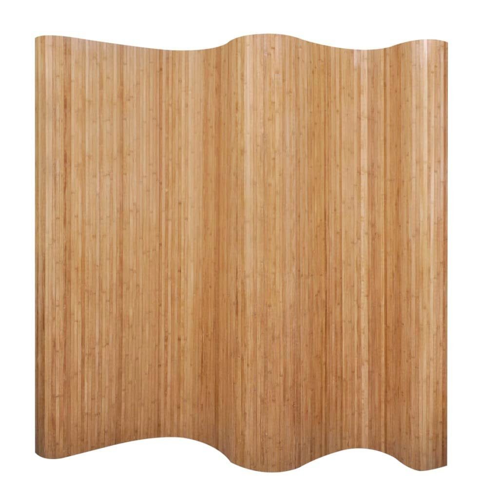 furnicato Raumteiler Bambus Natur 250x165 cm, günstig online kaufen