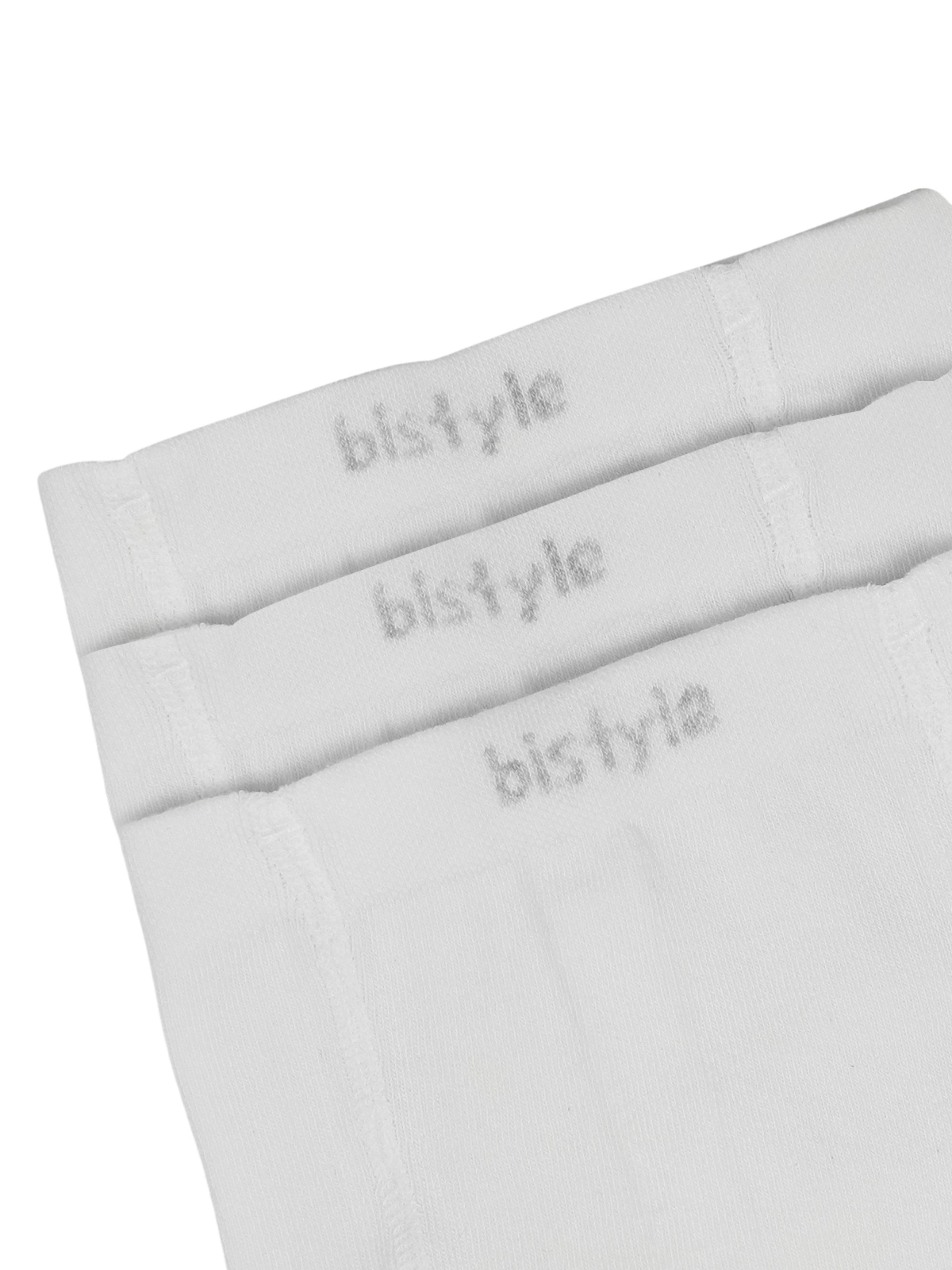 bistyle Strumpfhose für Neugeborene Jungen Mädchen Unisex Babystrumpfhosen 3er Pack (Set 3 St. 3er-Pack) GOTS-zertifiziert, Bio-Baumwolle, bis 3 Jahre