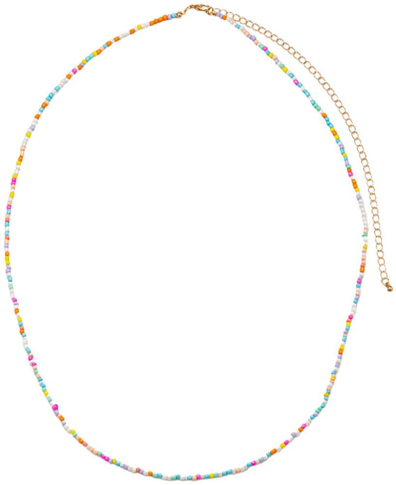 Firetti Bauchkette Schmuck Geschenk Messing Körperschmuck, Made in Germany - mit Glasperlen