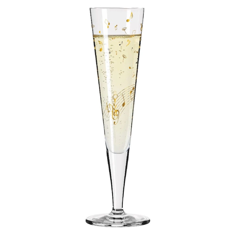 Sektglas Ritzenhoff Goldnacht Champus #46 T. Kuhlmann F25