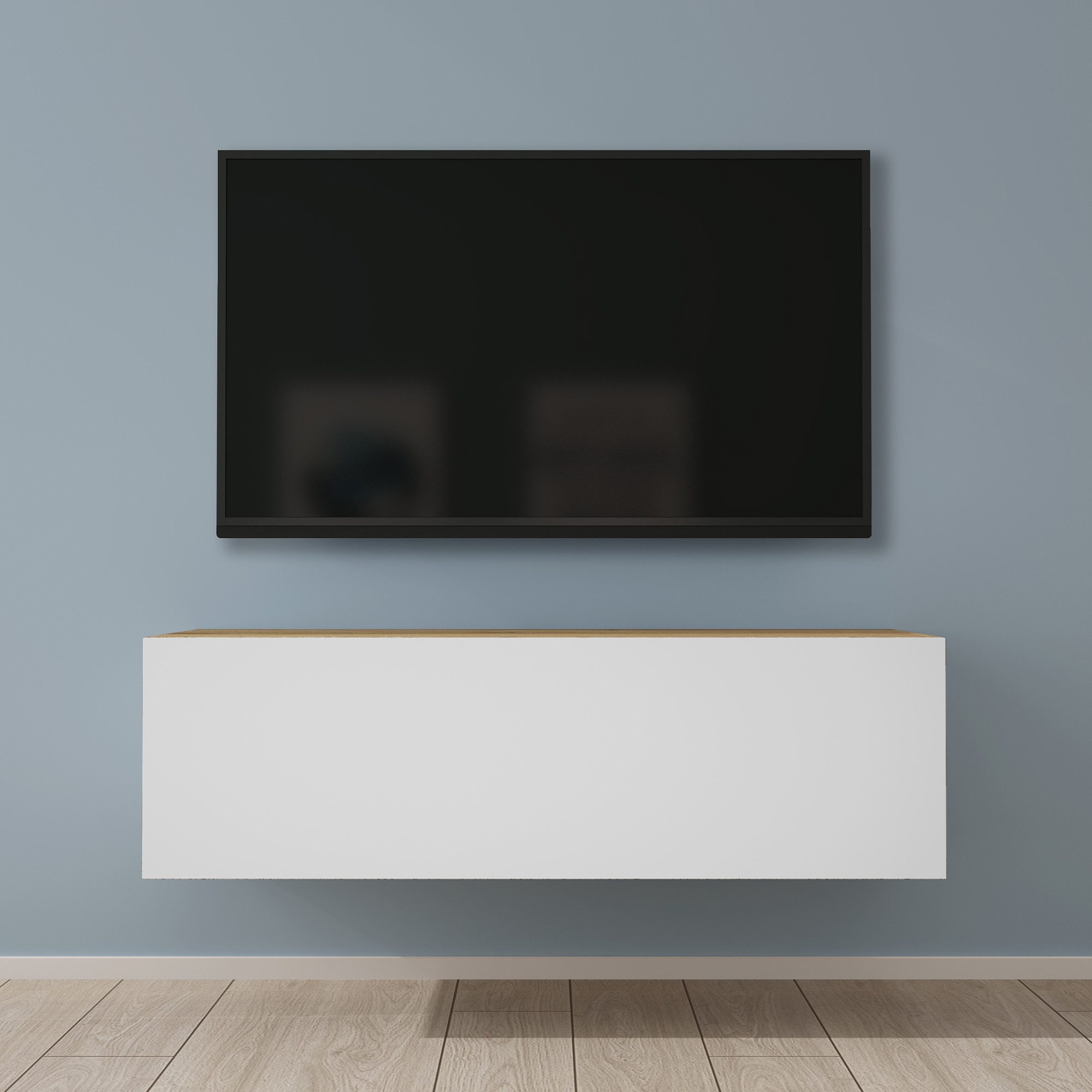 Mai & Mai Lowboard TV-Board TV-Schrank Fernsehschrank Hängend Fernsehtisch günstig online kaufen