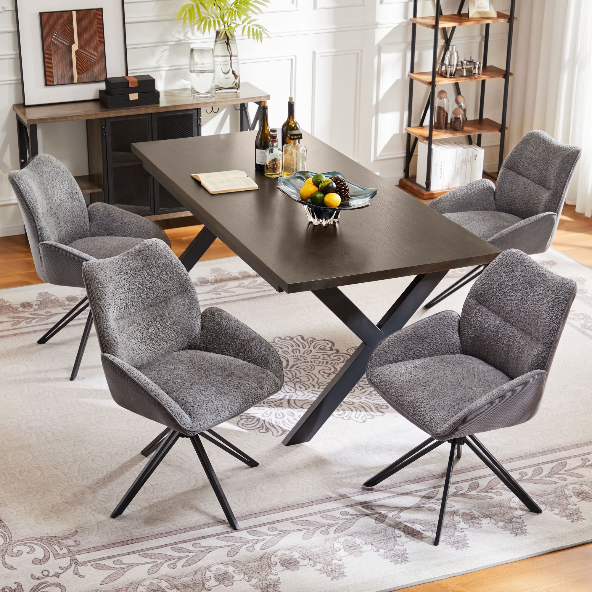 i@home Esszimmerstuhl 360° drehbar, Wohnzimmersessel, Weicher günstig online kaufen