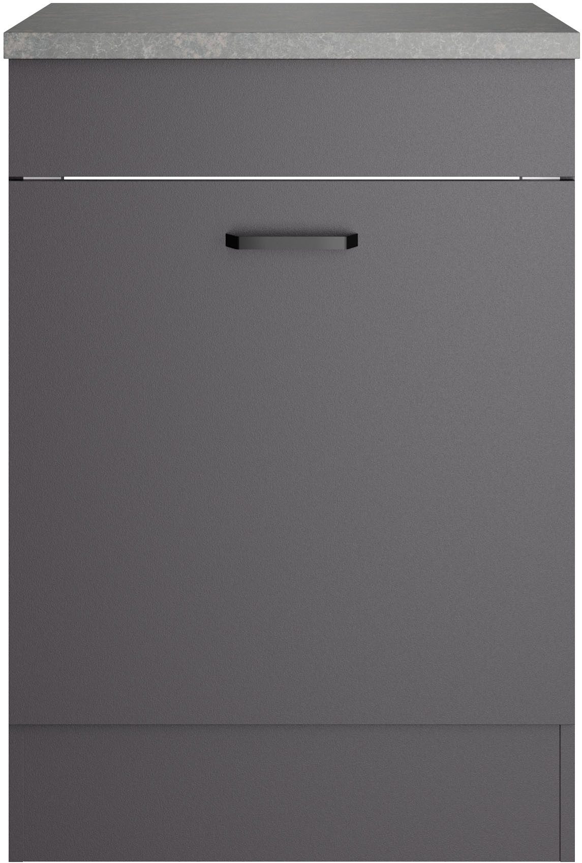 OPTIFIT Spülenschrank OPTImulti Breite 60 cm, mit 1 Auszug, Metallgriffe