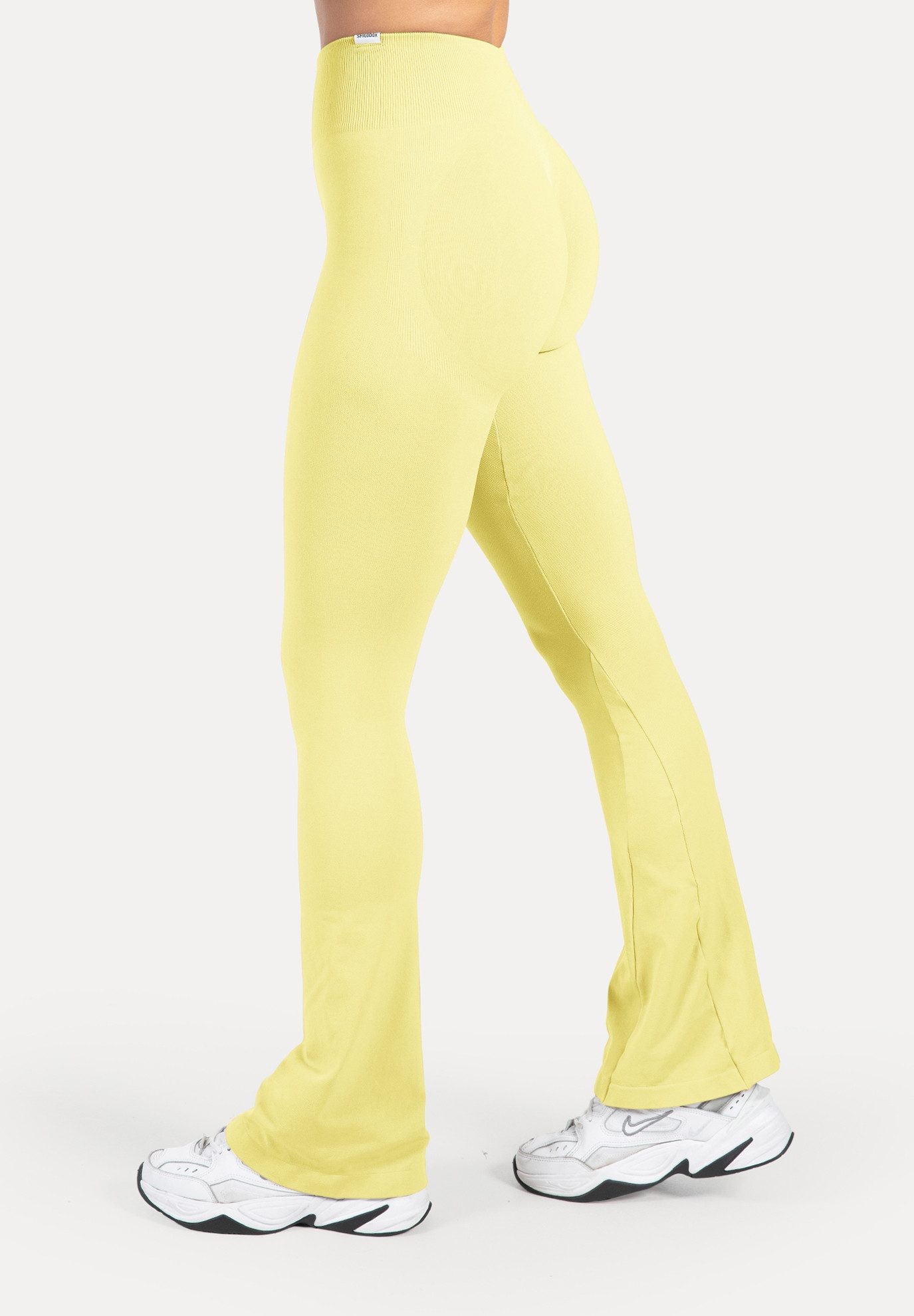Smilodox Leggings Aylin Scrunch, Leggings mit Booty Push Effekt, Gym, Yoga & Freizeit Scrunch Naht, Booty Push, Weites Bein, Elastisch, High Waist