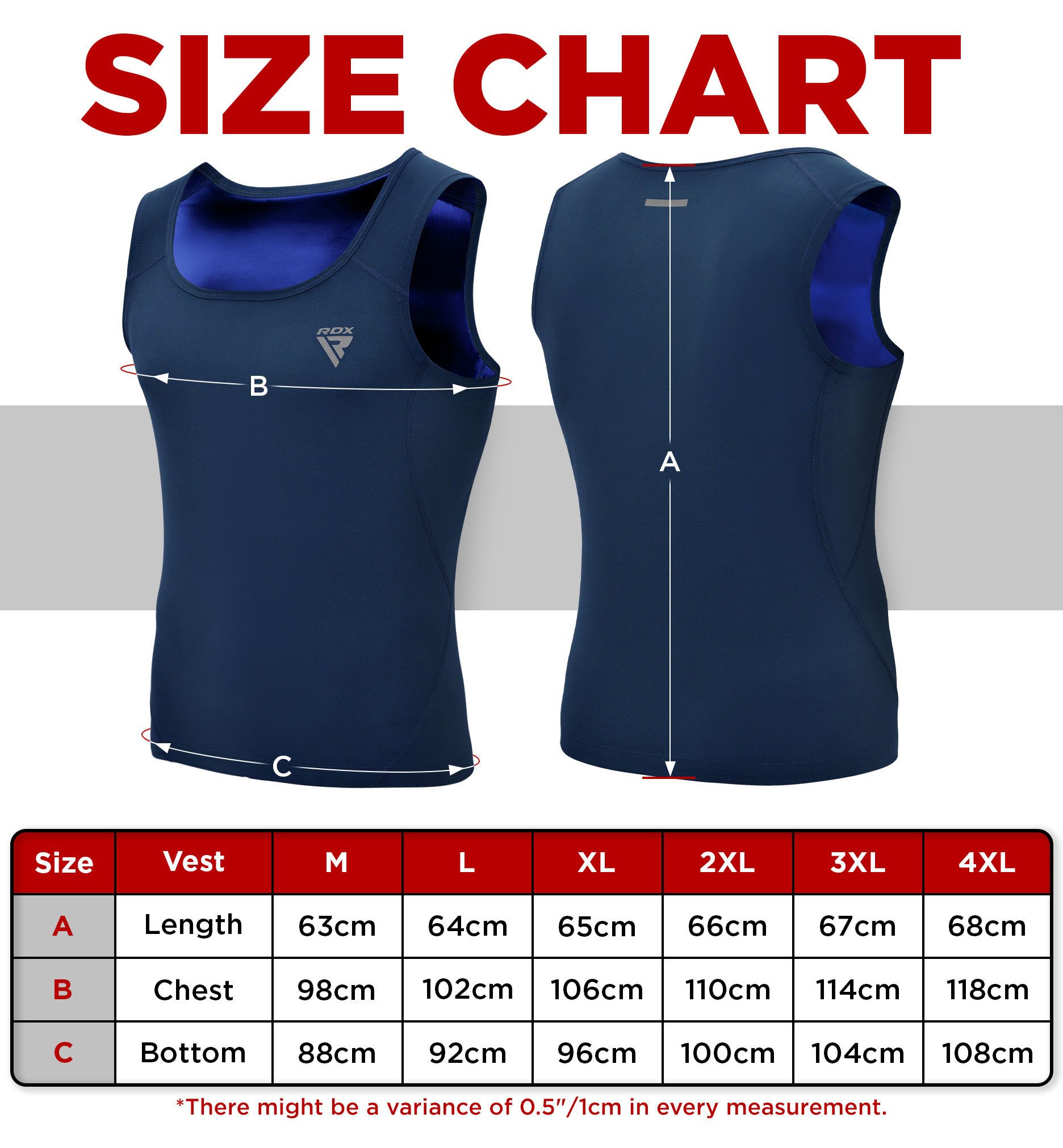 RDX Kompressionsshirt RDX Herren Sauna Weste Wärme Trapping Schweiß Taille Trainer (Single, 1er-Pack) Fitness, Training