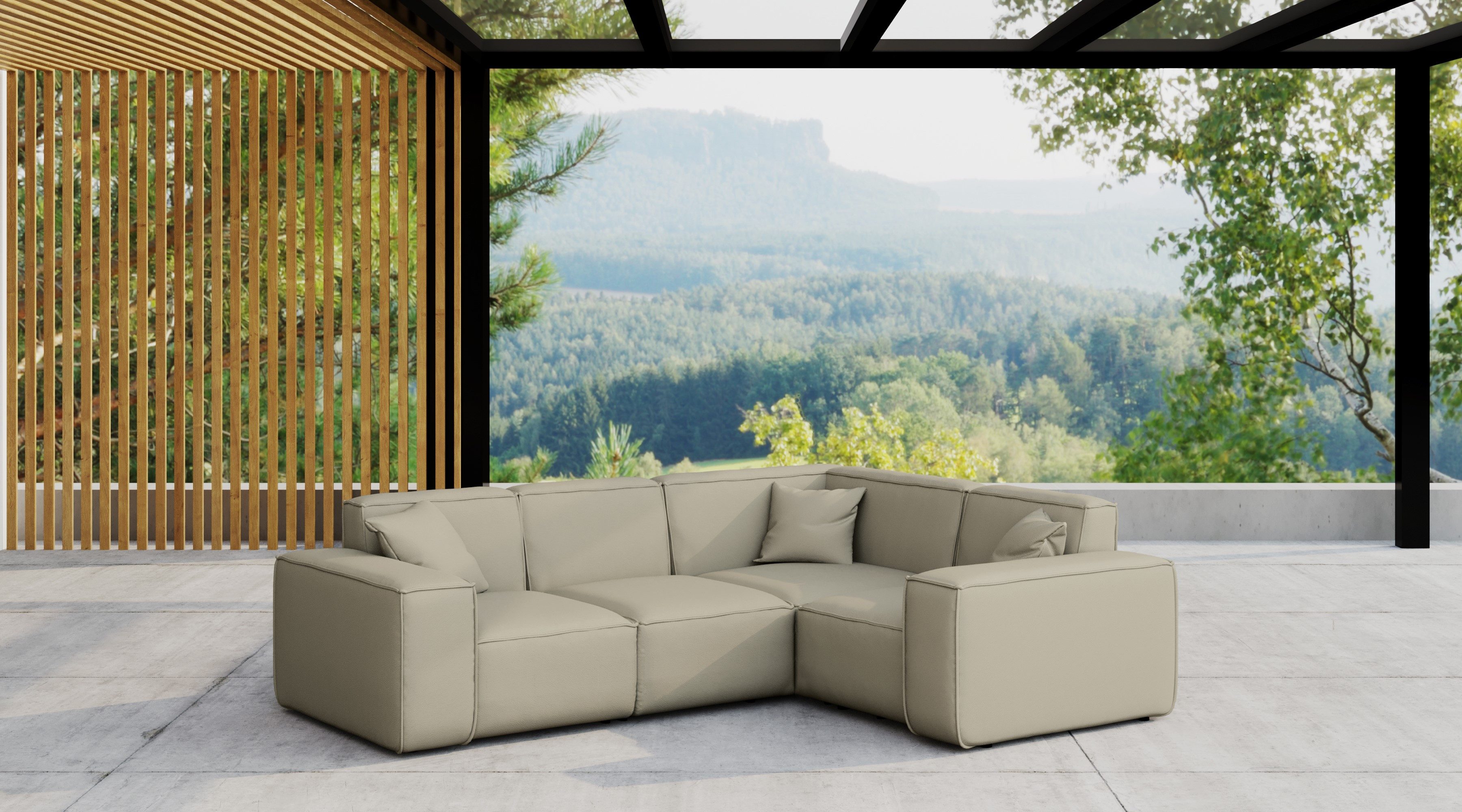 Kaiser Möbel Ecksofa Gartenmöbel für den günstig online kaufen