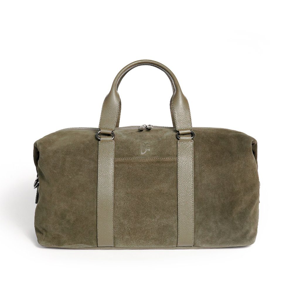 BGENTS Weekender Weekender Paul in Olive, 100% Leder