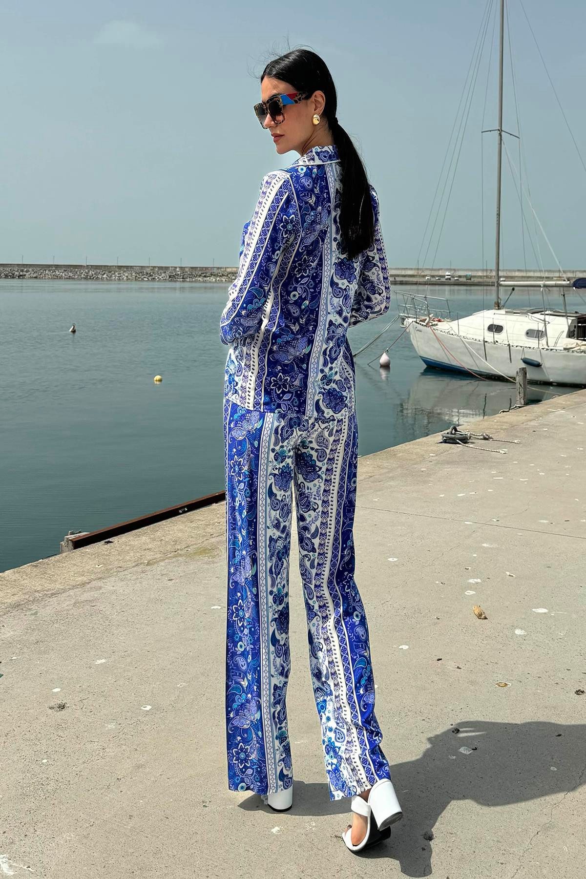 For You Moda Hosenanzug 3-teiliges Viskose günstig online kaufen