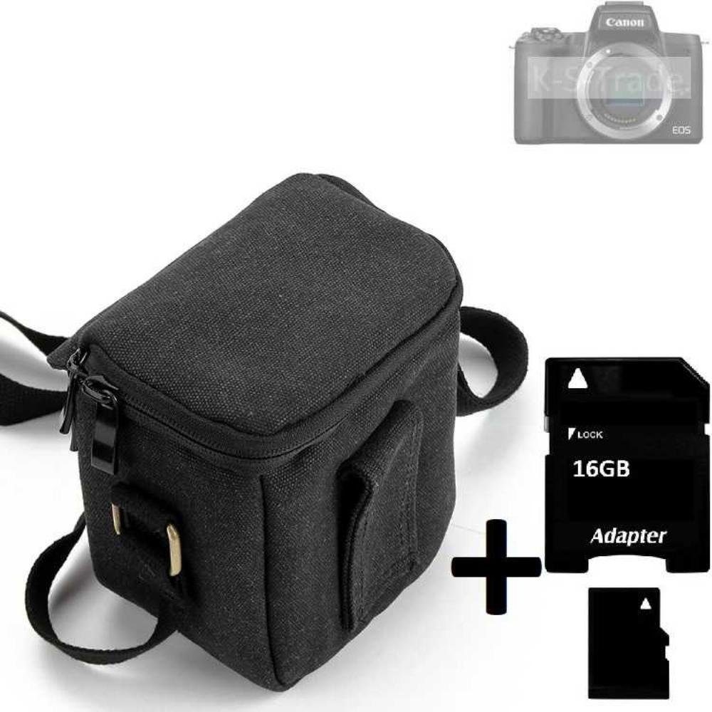 K-S-Trade Kameratasche für Canon EOS M50 Mark ll, Umhängetasche Schulter  Tasche Tragetasche Kameratasche Fototasche