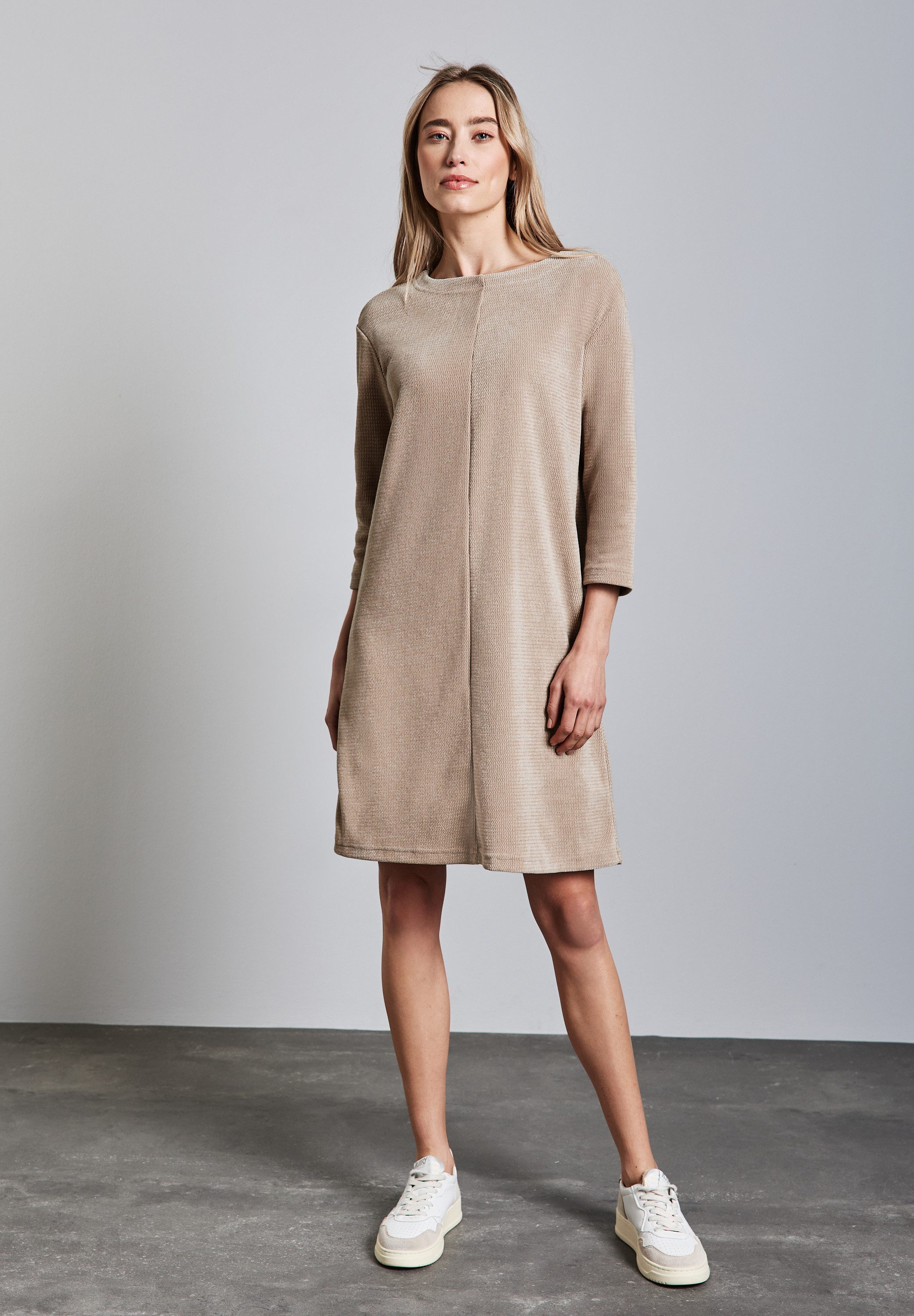 STREET ONE Sweatkleid soft und trageangenehm