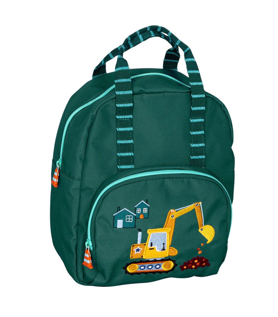 COPPENRATH DIE SPIEGELBURG Kinderrucksack Rucksack Bagger "Edition 2" Wenn ich mal groß bin... (Set, 1-tlg., 1), mit abnehmbarem Brustgurt