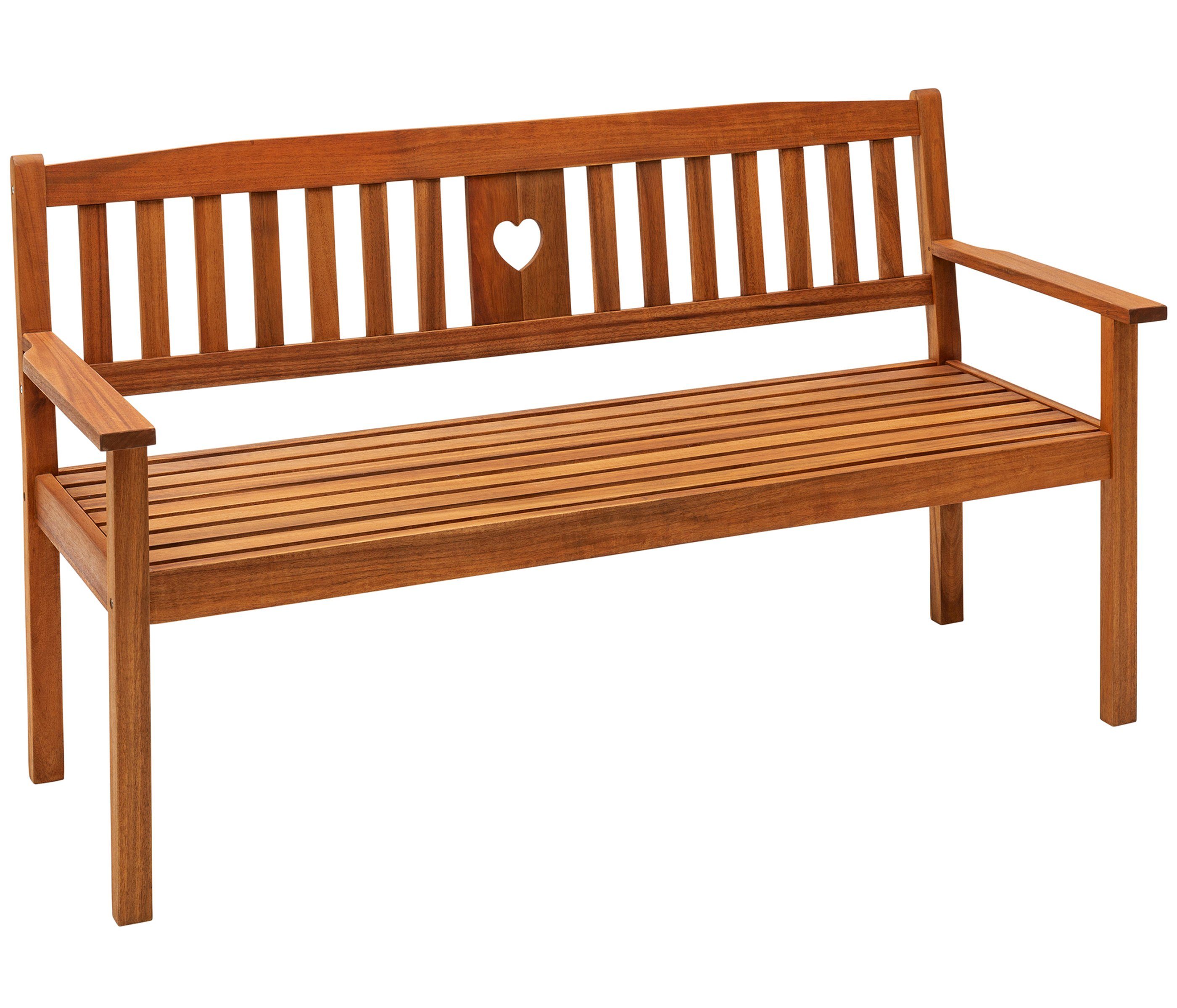 Dehner Gartenbank Gartenbank Heart, 2- oder günstig online kaufen